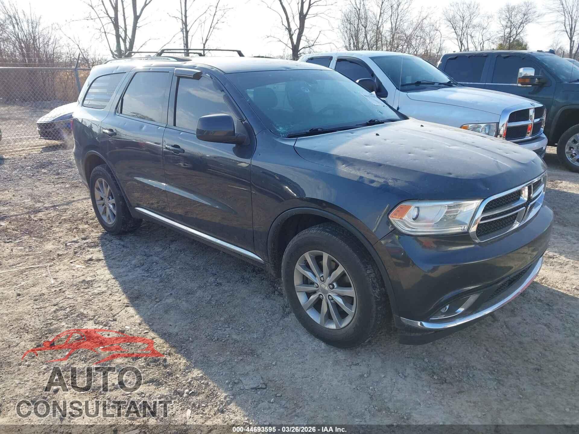 DODGE DURANGO 2016 - 1C4RDJAG0GC331845