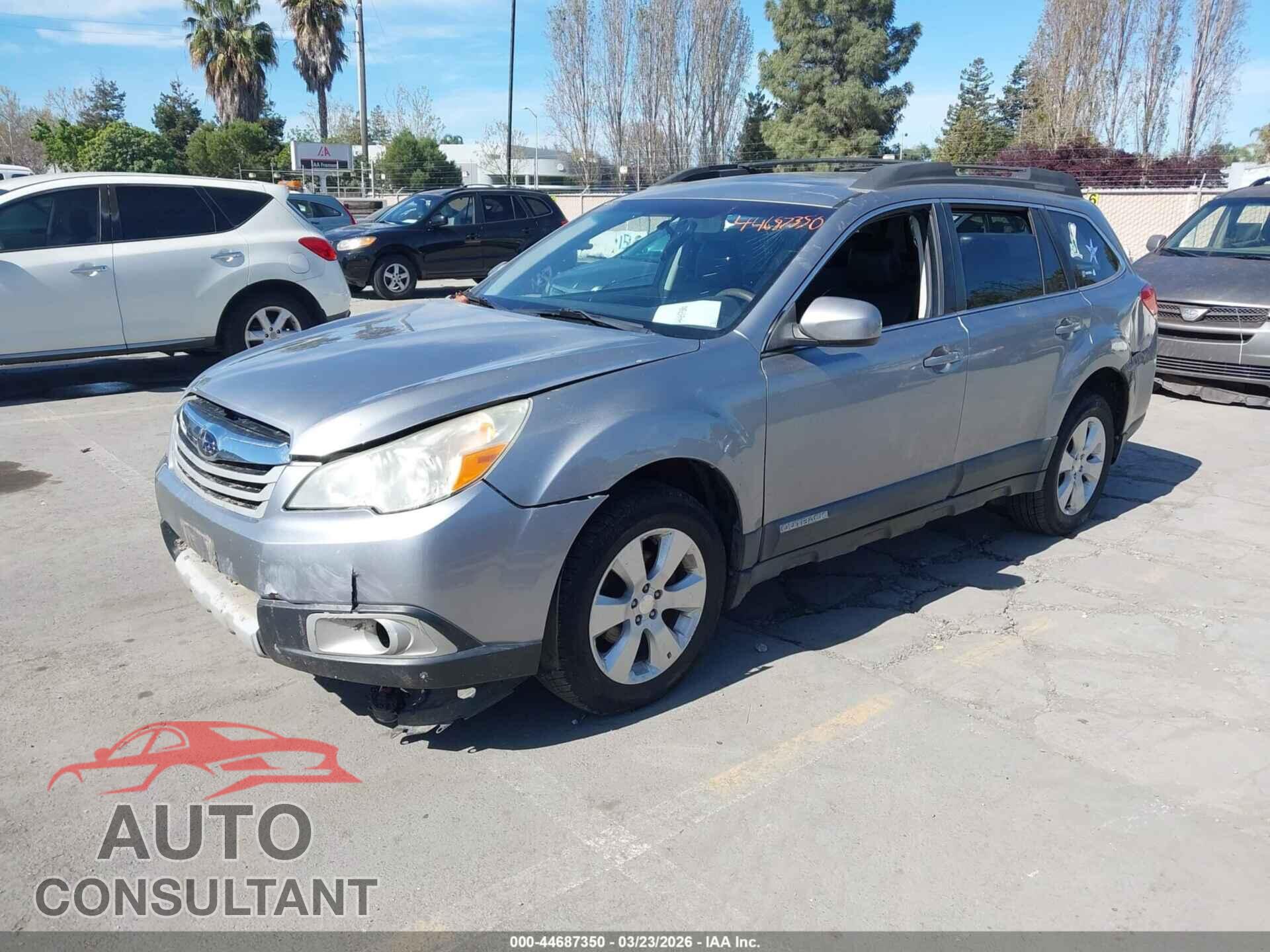 SUBARU OUTBACK 2011 - 4S4BRBLC6B3379891