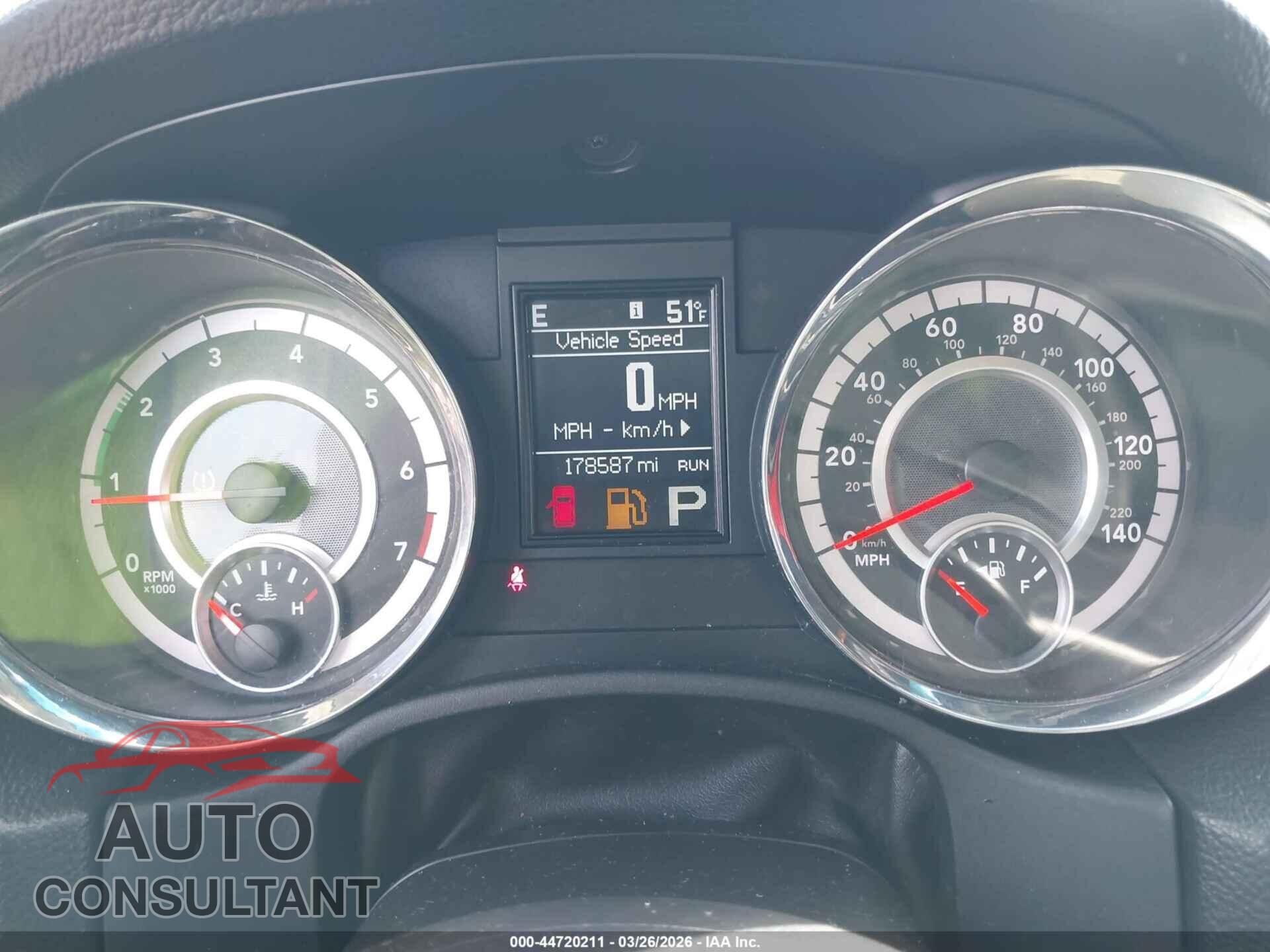 DODGE DURANGO 2013 - 1C4RDJDG6DC671086