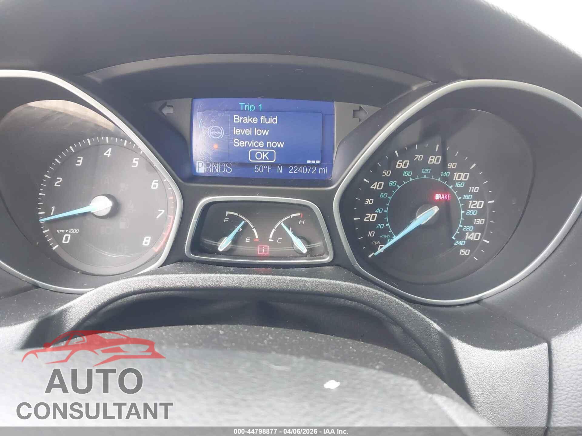 FORD FOCUS 2012 - 1FAHP3K2XCL442940