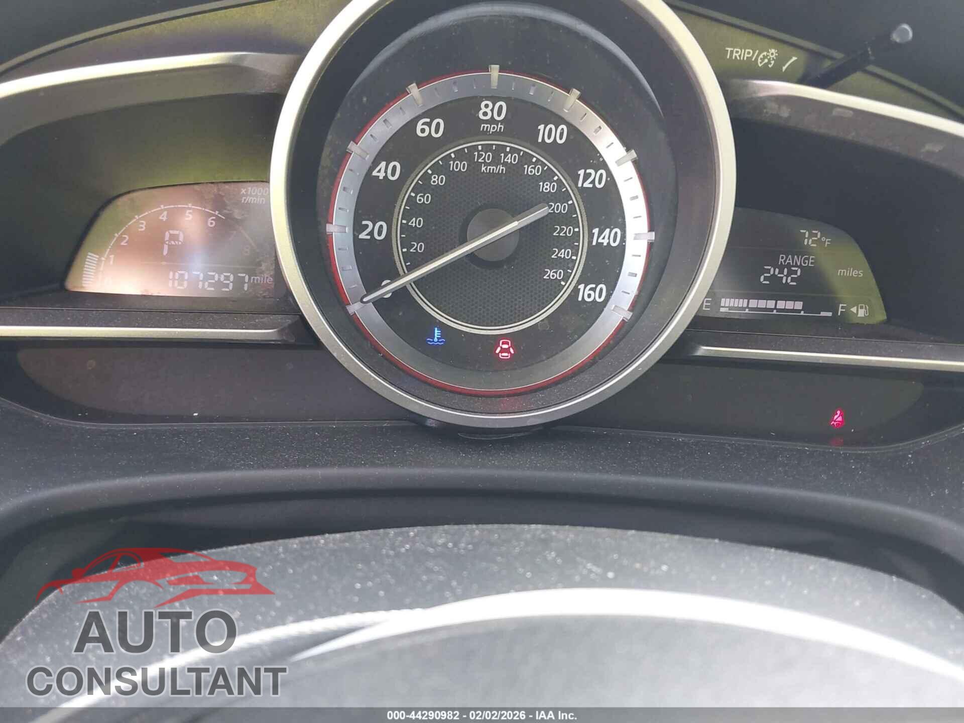 MAZDA MAZDA3 2014 - JM1BM1U77E1154331