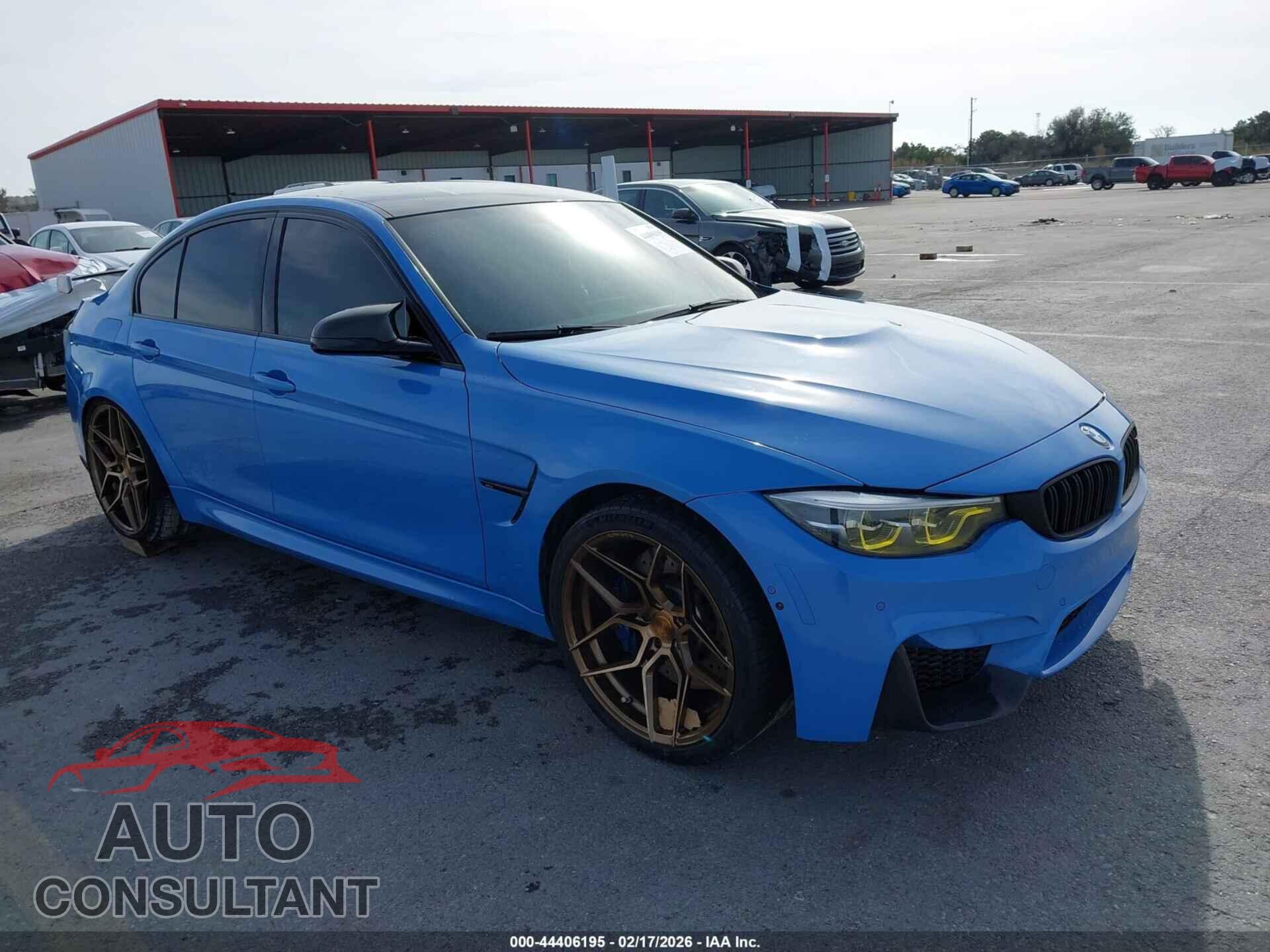 BMW M3 2018 - WBS8M9C52J5J78170