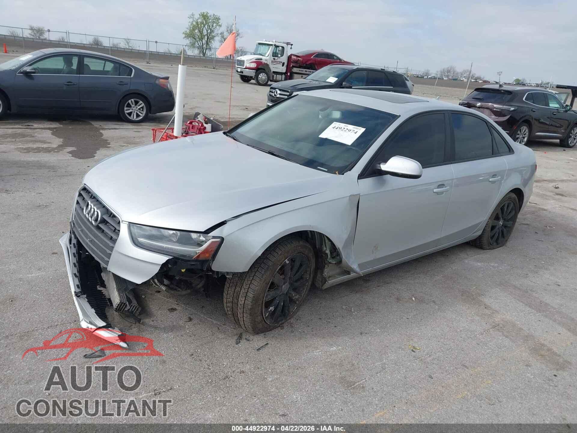 AUDI A4 2013 - WAUDFAFL4DN043639