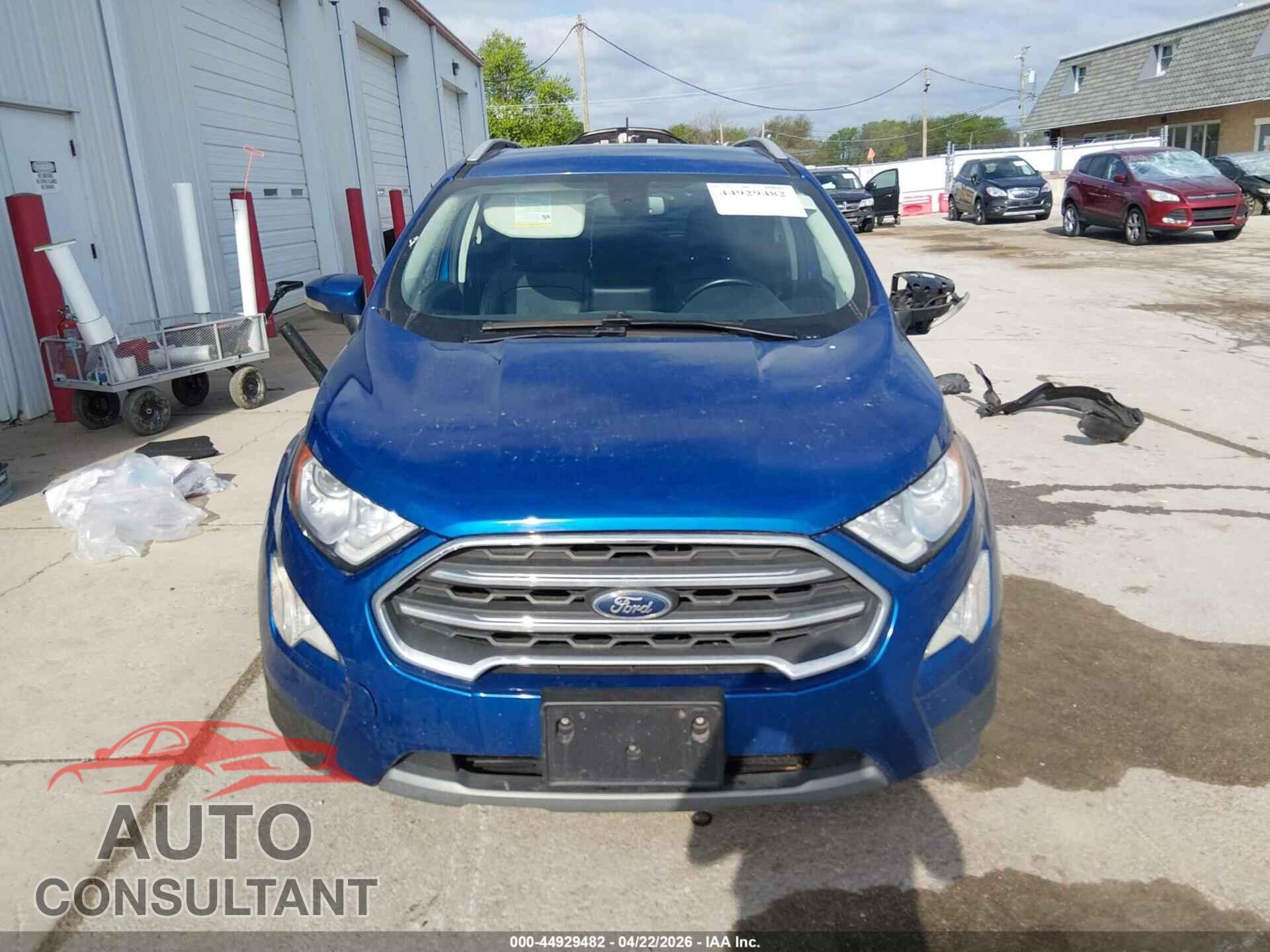 FORD ECOSPORT 2021 - MAJ6S3KL5MC403401