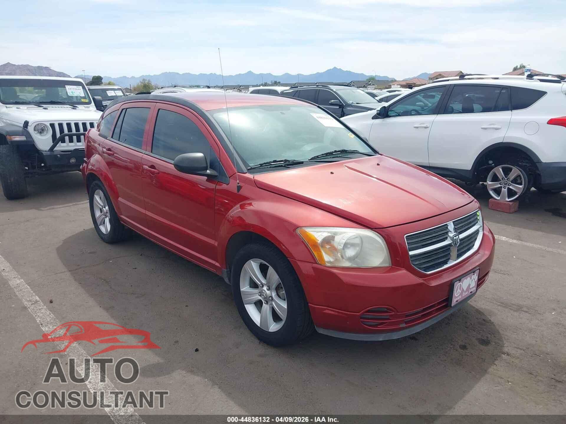 DODGE CALIBER 2010 - 1B3CB4HAXAD607370