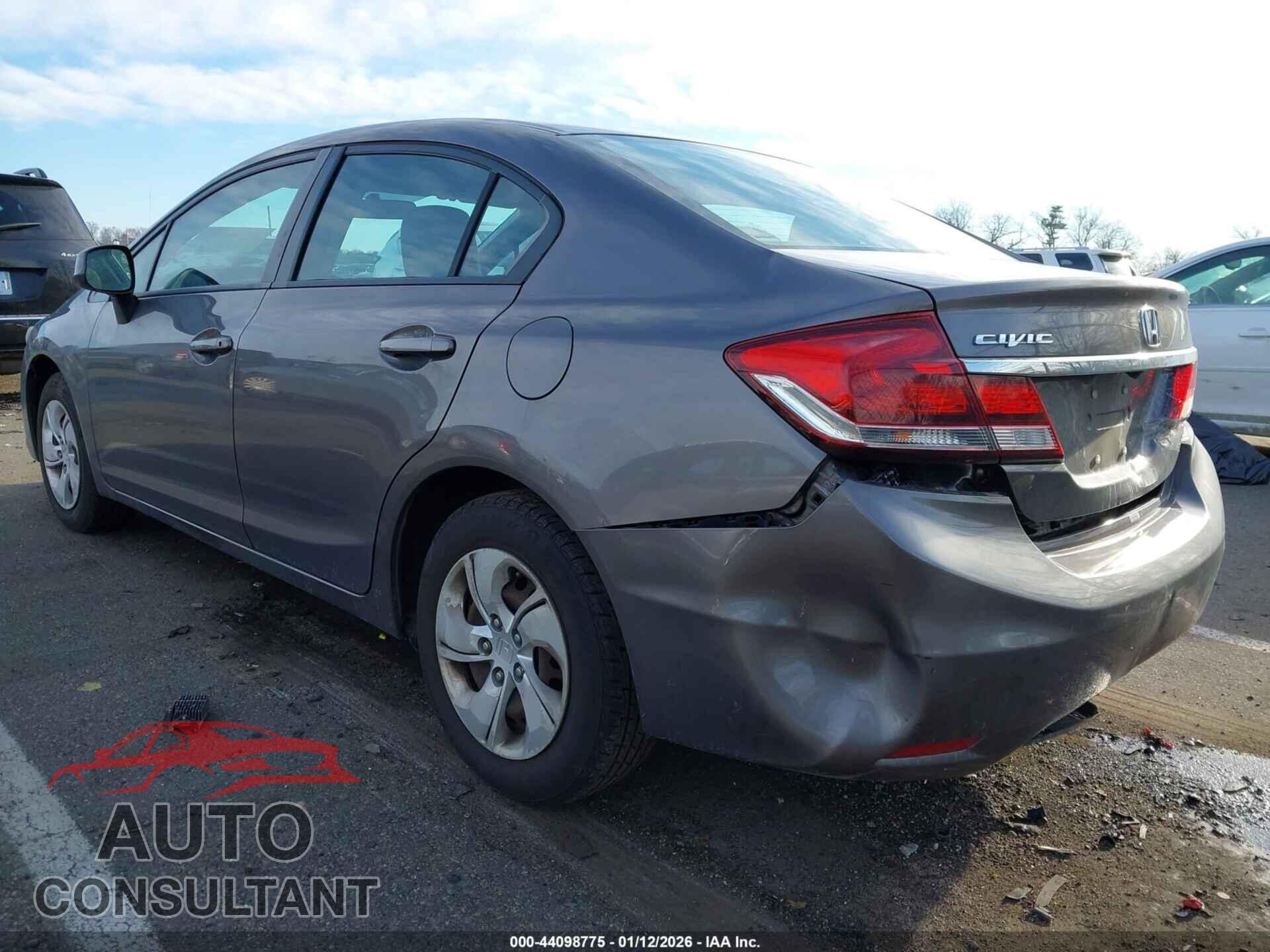 HONDA CIVIC 2013 - 19XFB2F5XDE239460