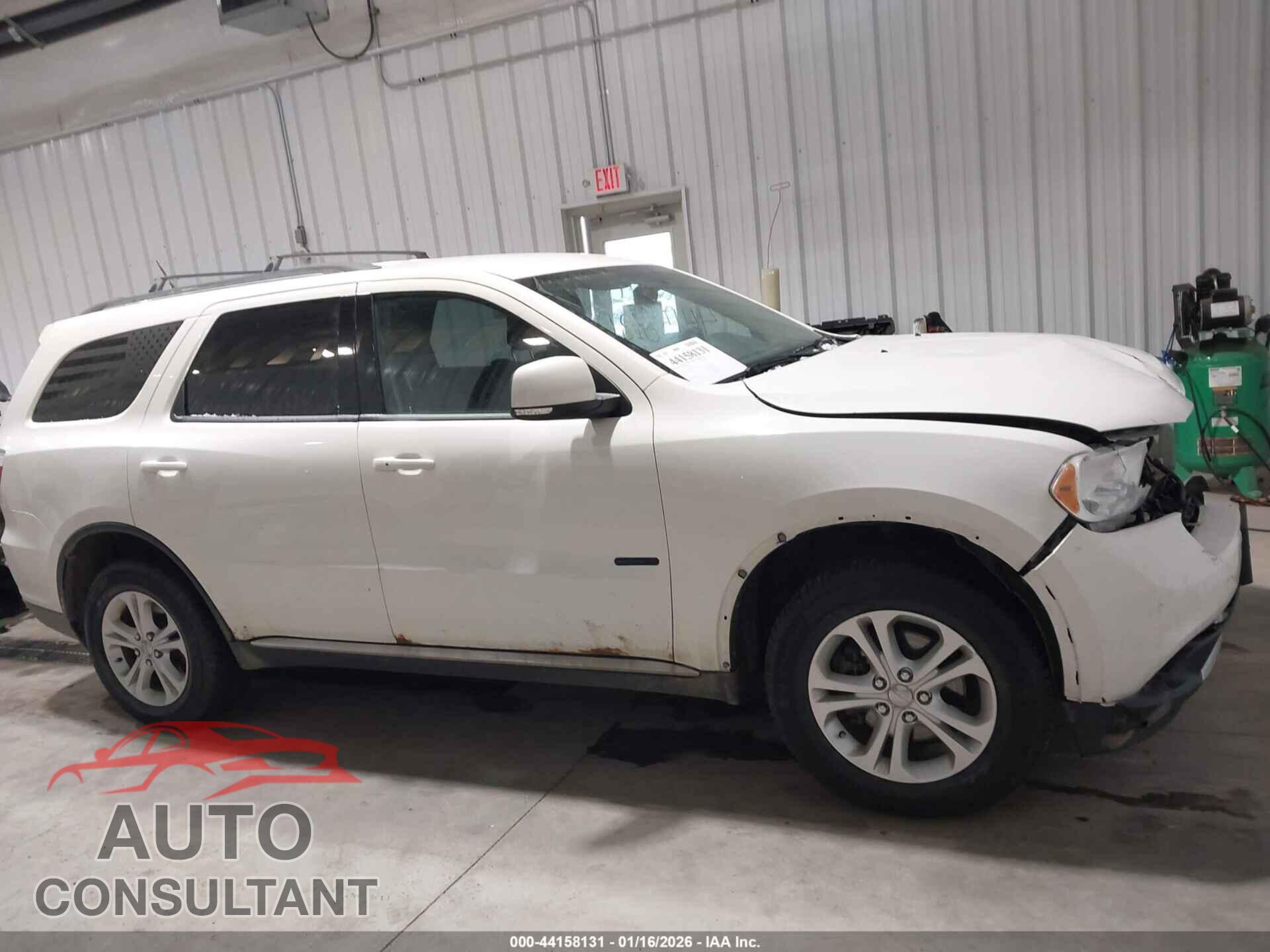 DODGE DURANGO 2012 - 1C4RDJDG8CC308593