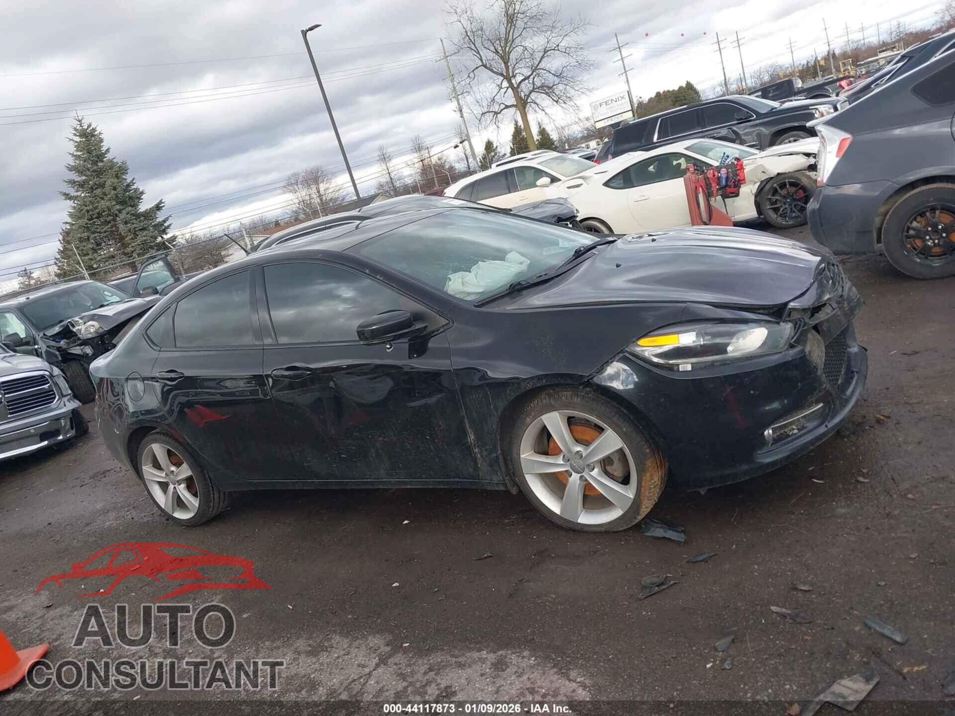 DODGE DART 2015 - 1C3CDFEB0FD122457