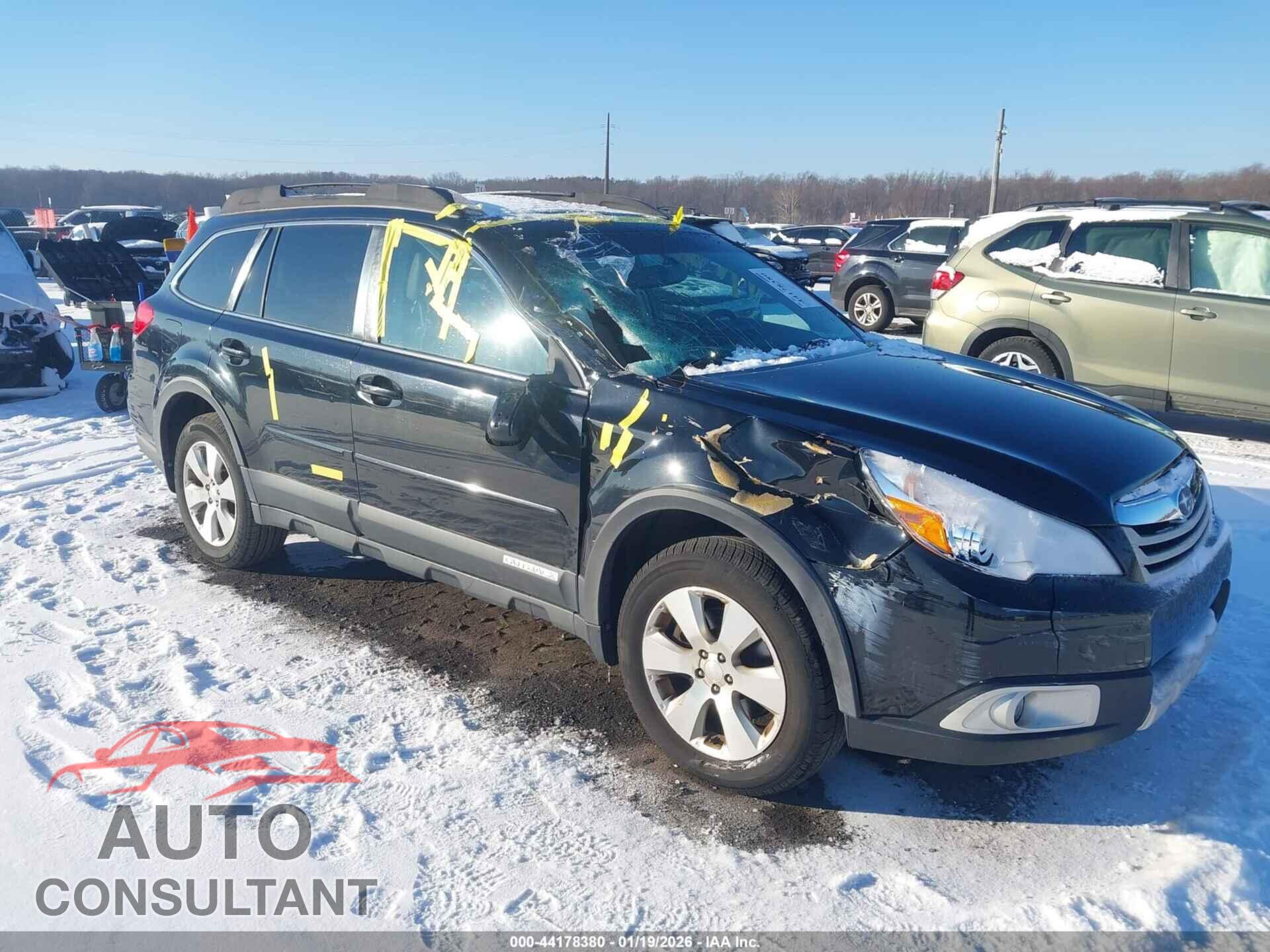 SUBARU OUTBACK 2011 - 4S4BRDKC6B2394832
