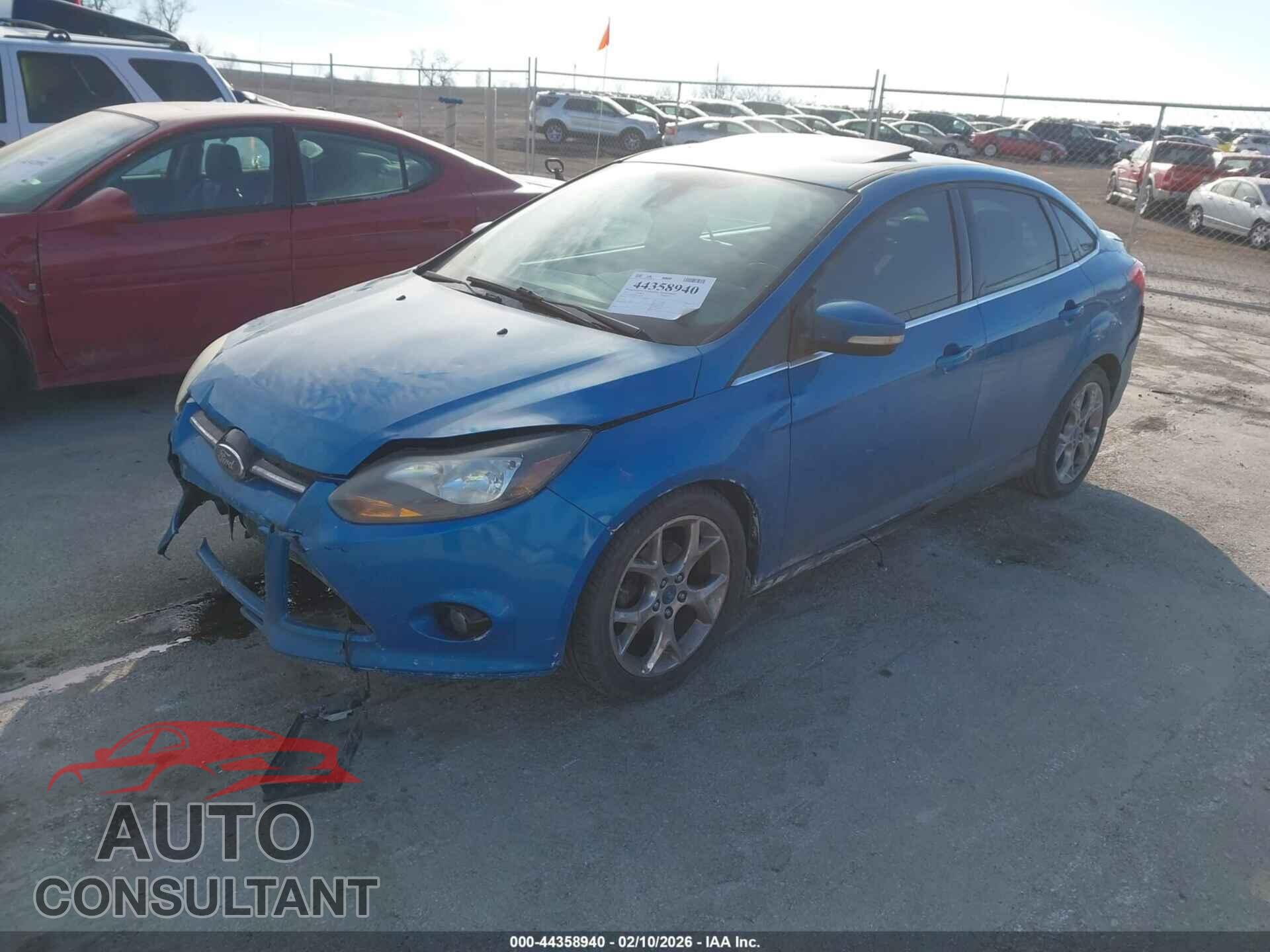 FORD FOCUS 2012 - 1FAHP3J26CL336809