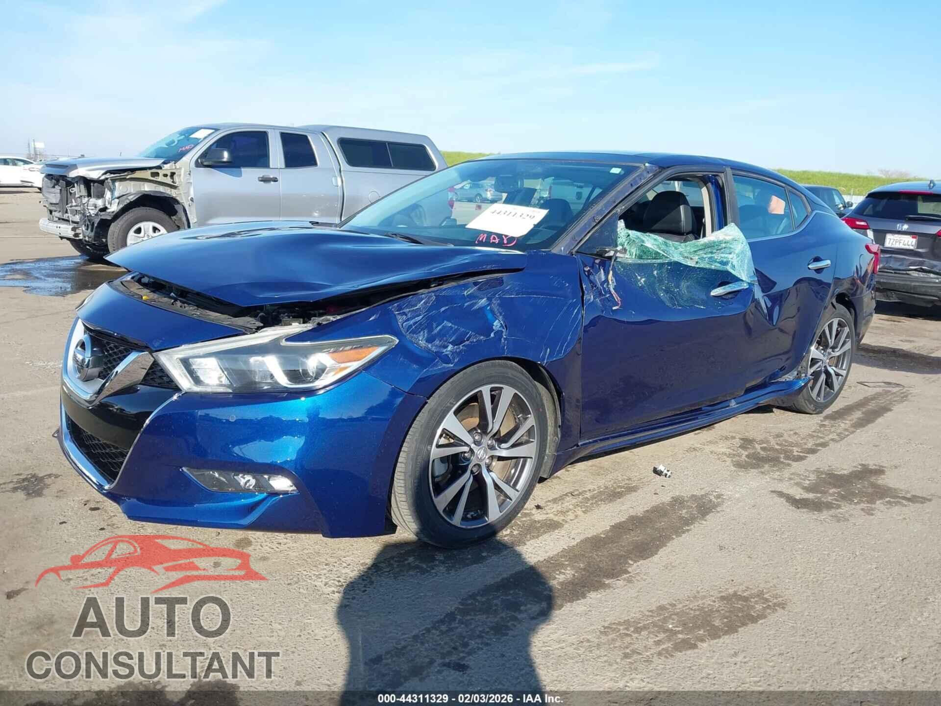 NISSAN MAXIMA 2017 - 1N4AA6AP1HC422164