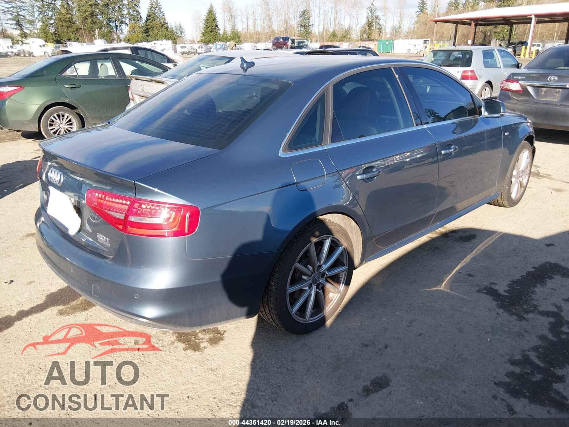 AUDI A4 2016 - WAUFFAFL1GN014550