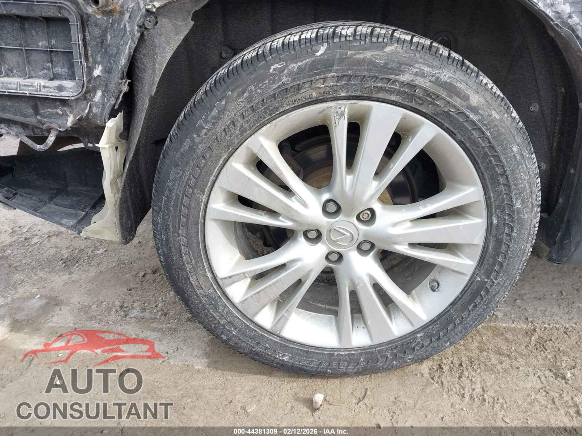 LEXUS RX 450H 2012 - JTJBC1BA4C2431796