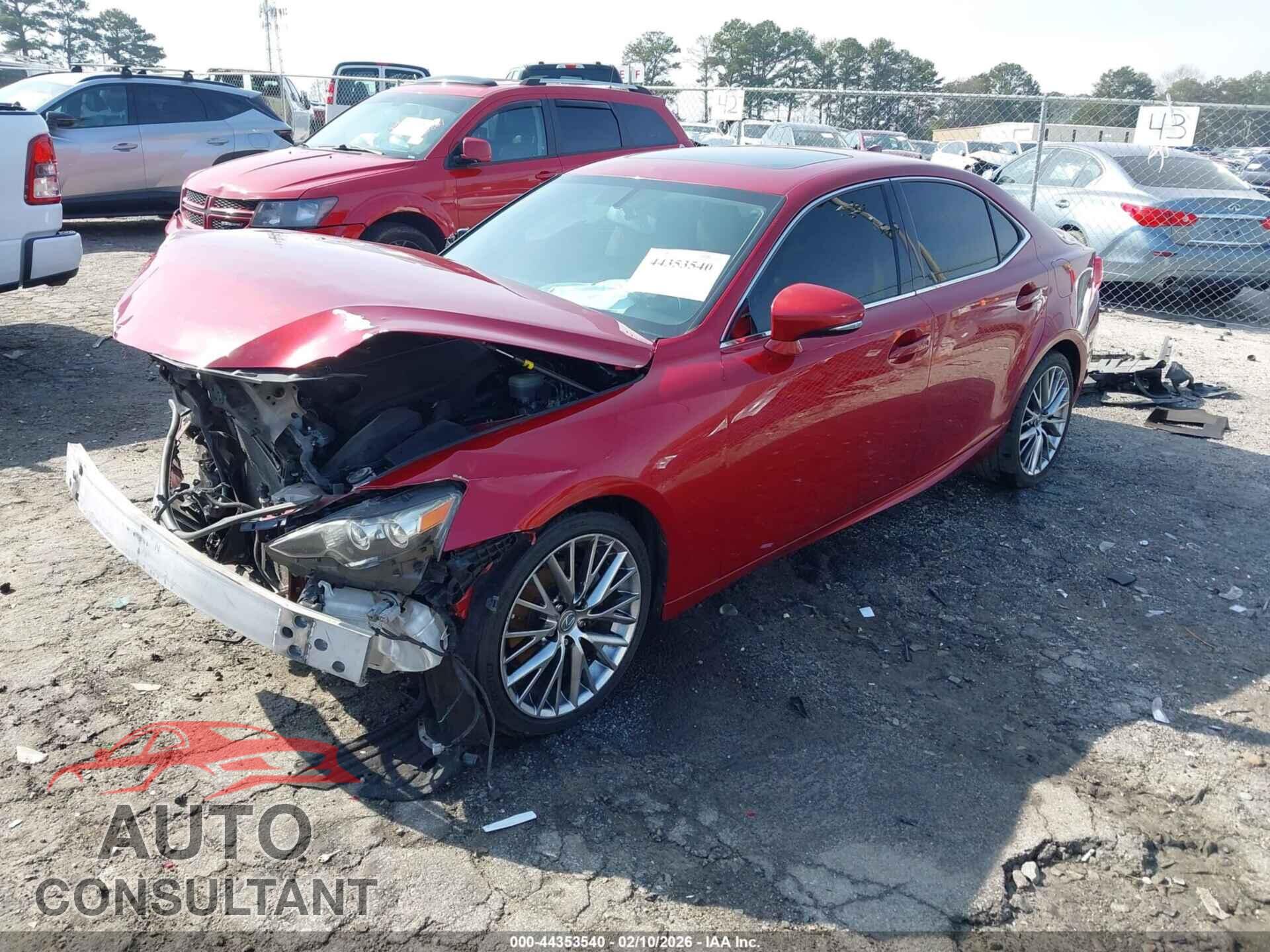 LEXUS IS 250 2014 - JTHBF1D20E5016300
