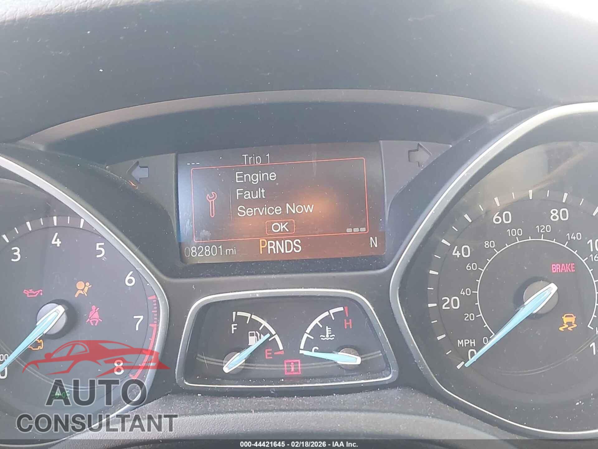 FORD FOCUS 2018 - 1FADP3N28JL272004