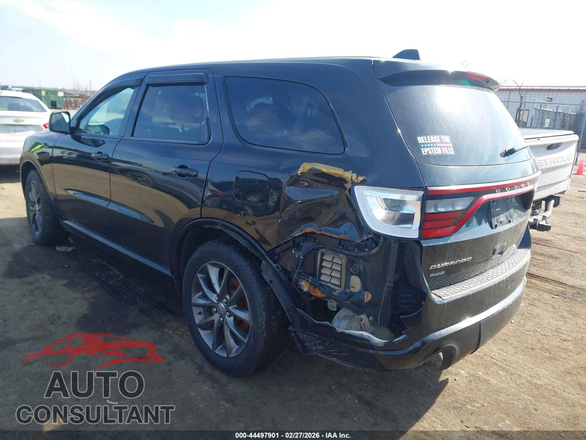 DODGE DURANGO 2016 - 1C4RDJAG8GC336758
