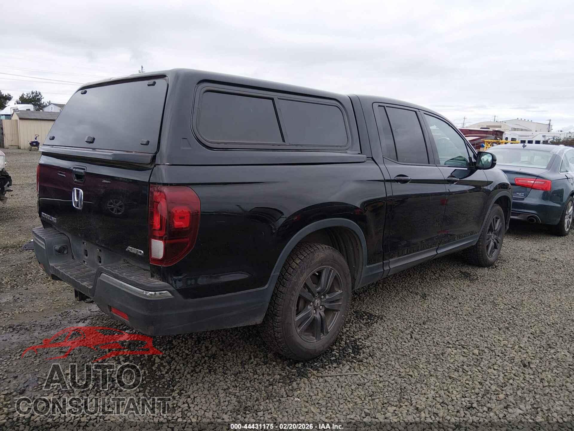 HONDA RIDGELINE 2019 - 5FPYK3F18KB043611