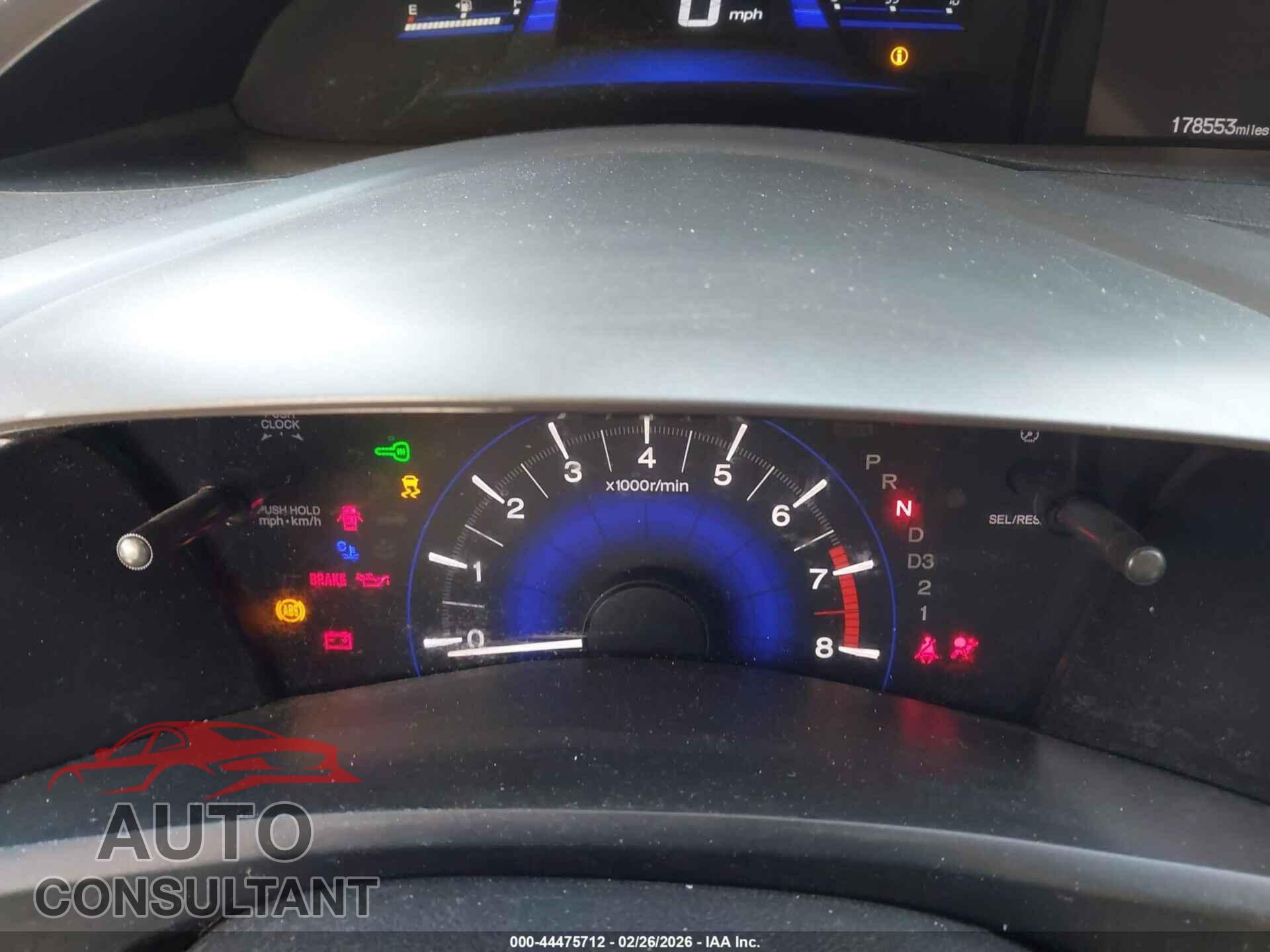 HONDA CIVIC 2012 - 19XFB2F95CE333781
