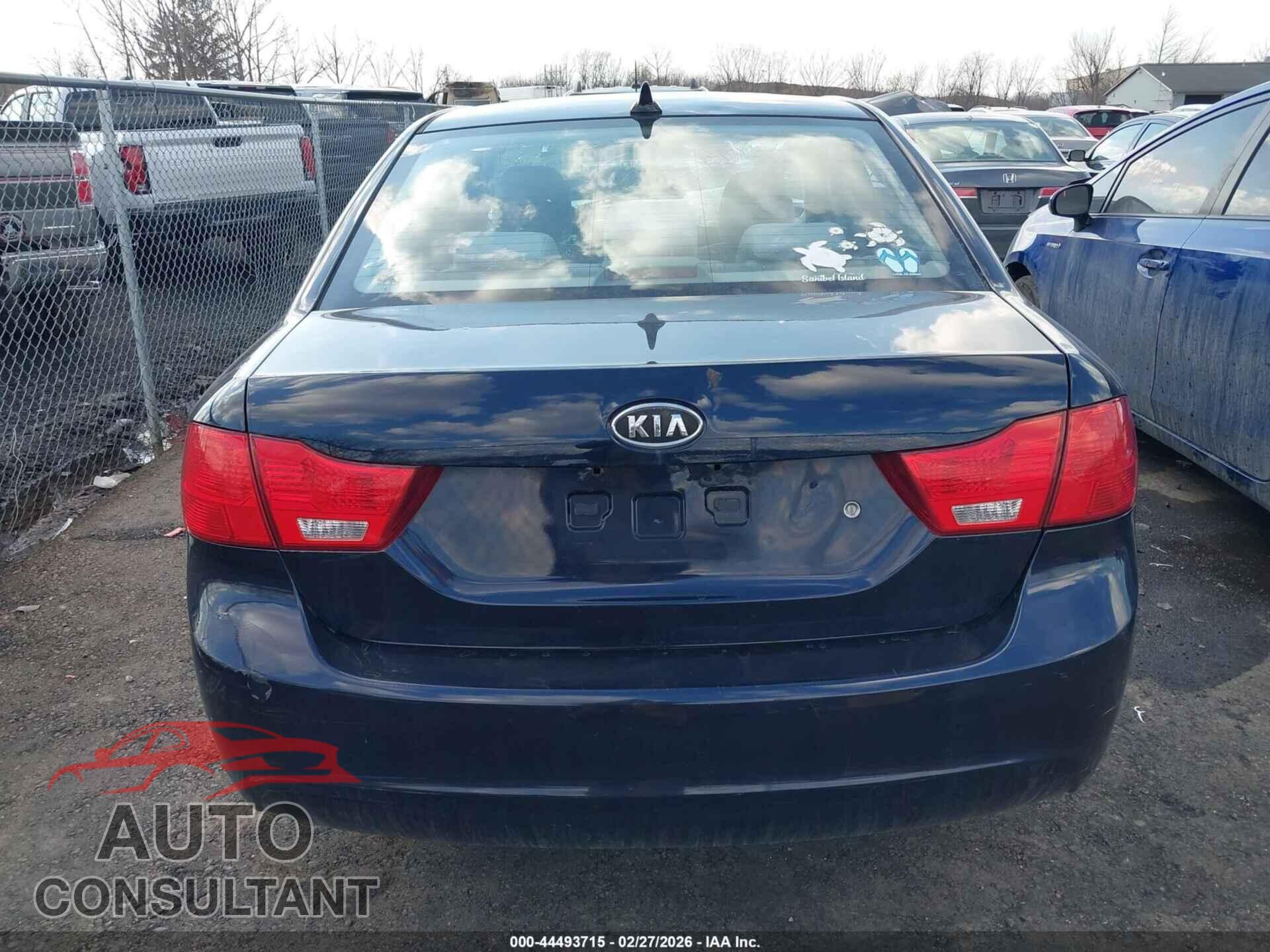 KIA OPTIMA 2009 - KNAGE228995306030