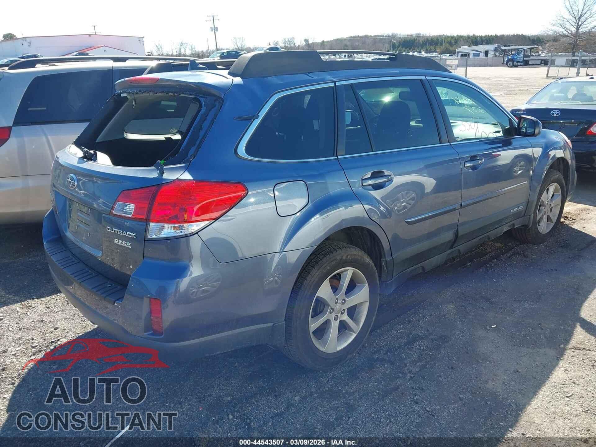 SUBARU OUTBACK 2014 - 4S4BRBCC7E3300751