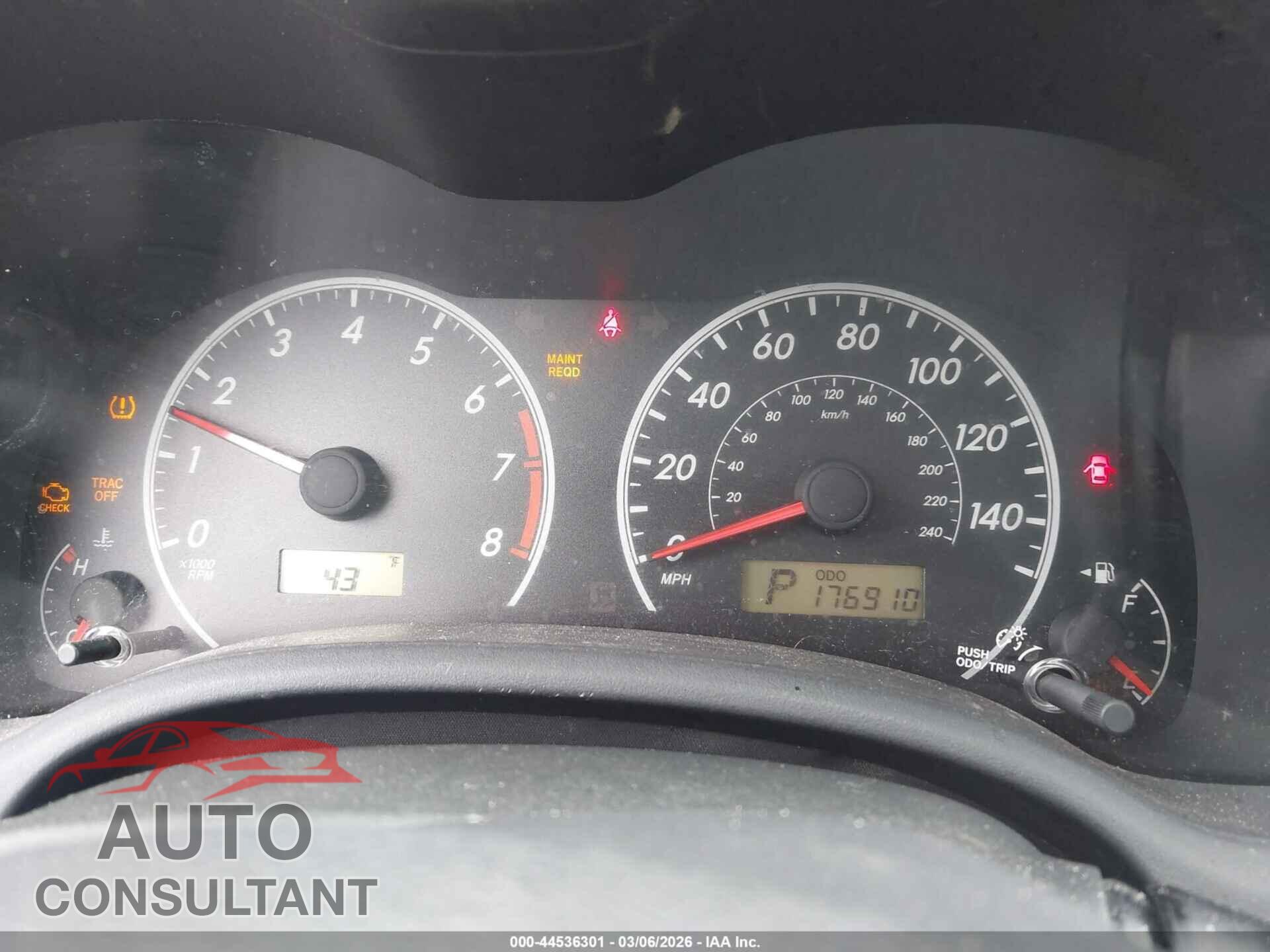 TOYOTA COROLLA 2012 - 2T1BU4EE6CC905748