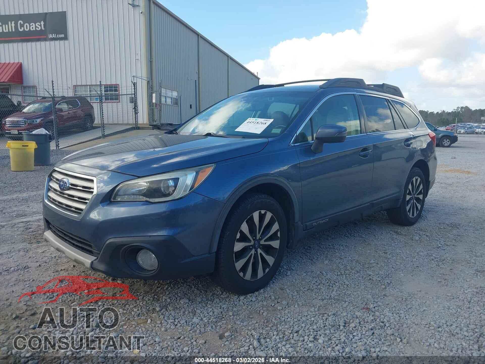 SUBARU OUTBACK 2015 - 4S4BSBNC7F3256270