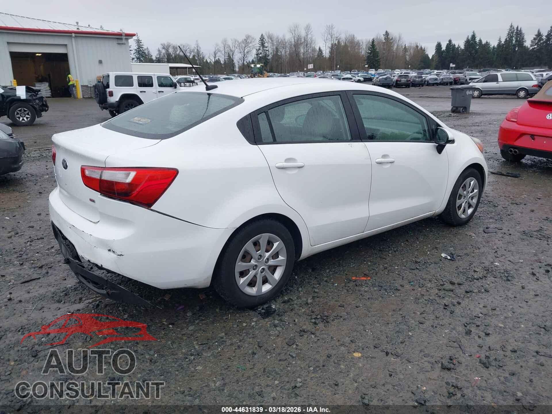 KIA RIO 2013 - KNADM4A36D6182065