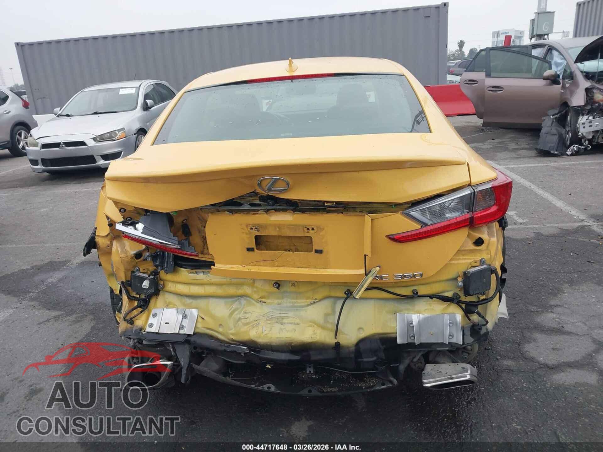 LEXUS RC 350 2018 - JTHHZ5BC0J5018465