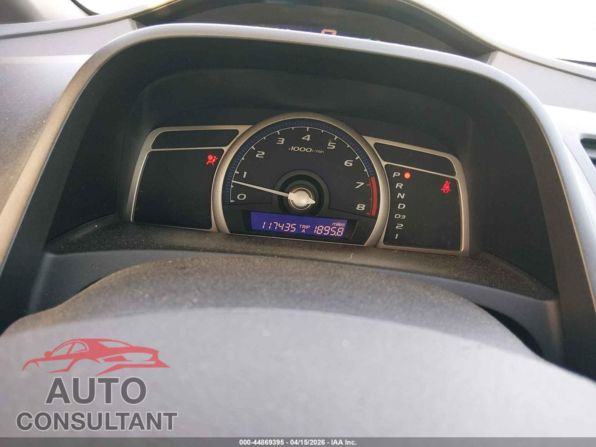 HONDA CIVIC 2010 - 2HGFA1F35AH527836