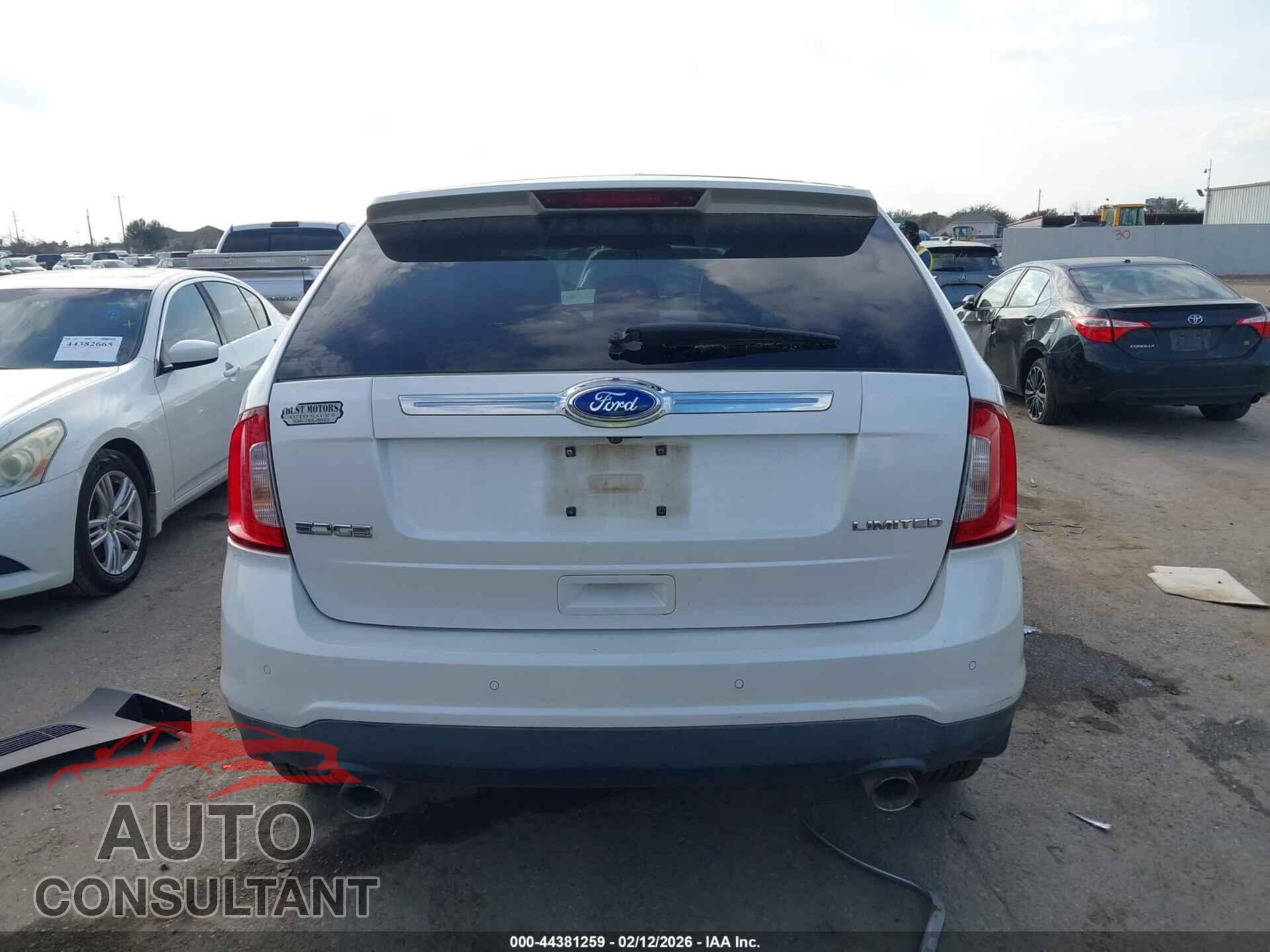 FORD EDGE 2011 - 2FMDK3KC3BBB10994