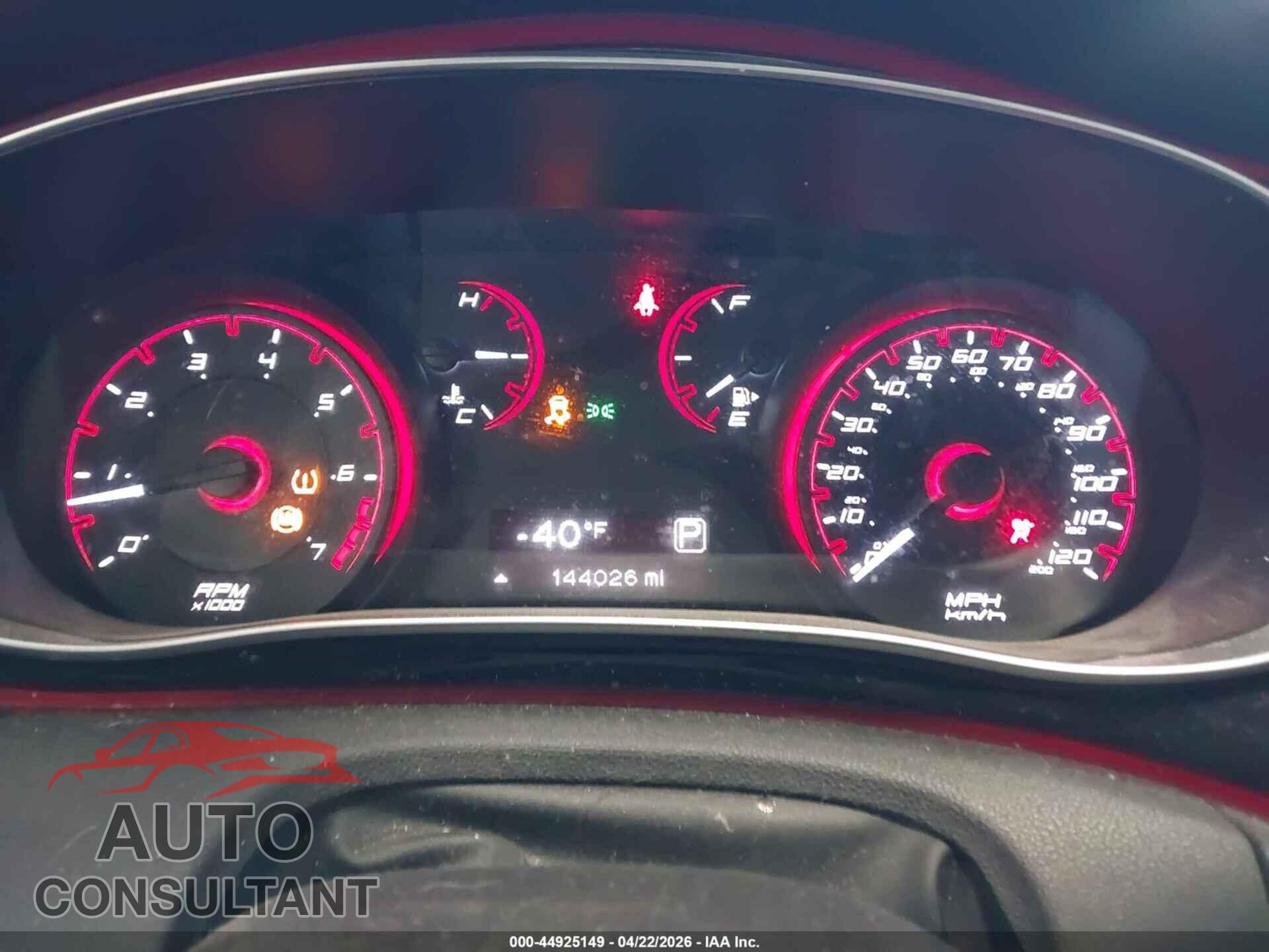 DODGE DART 2015 - 1C3CDFBB6FD238363