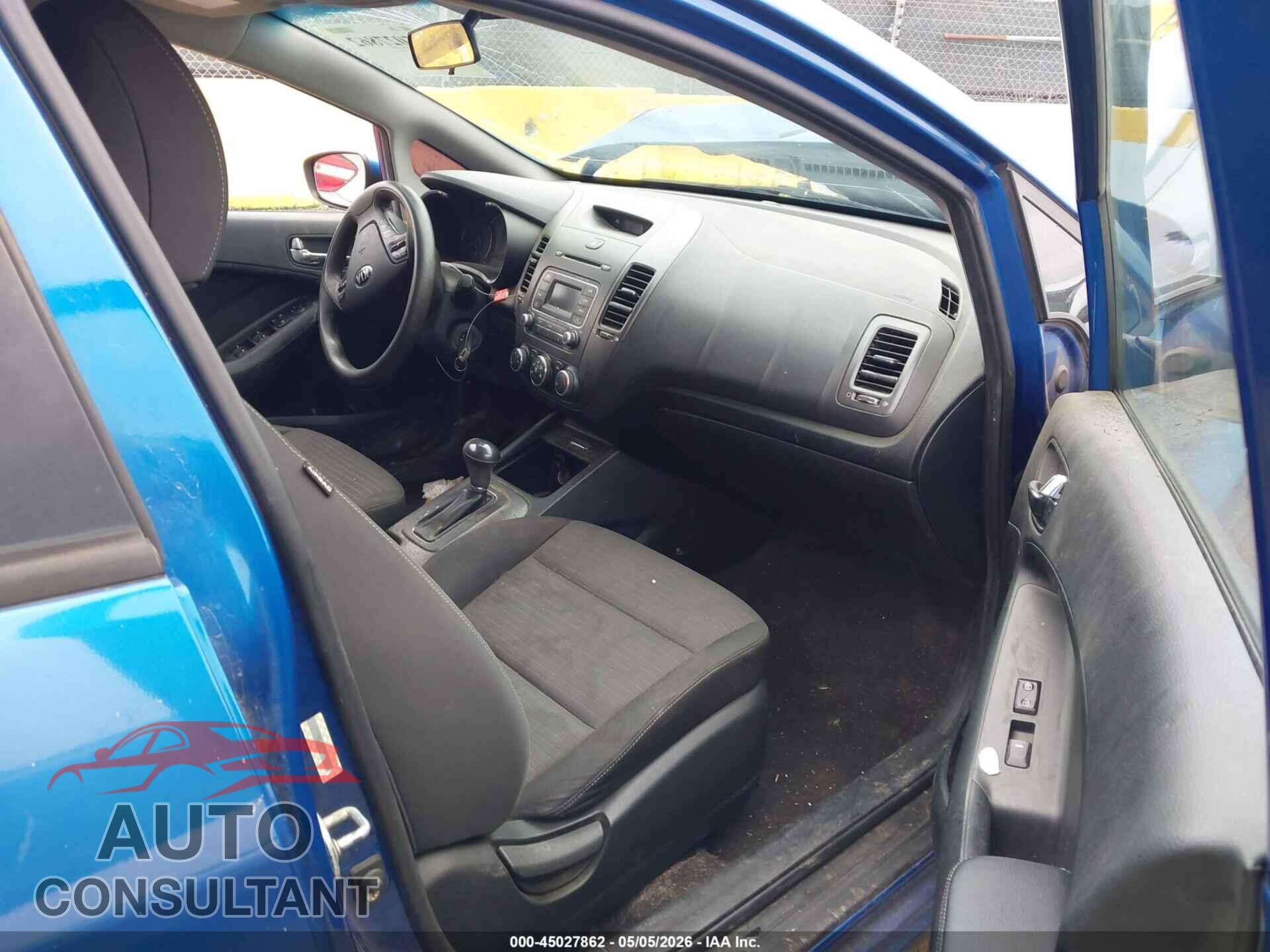 KIA FORTE 2015 - KNAFX4A63F5284426