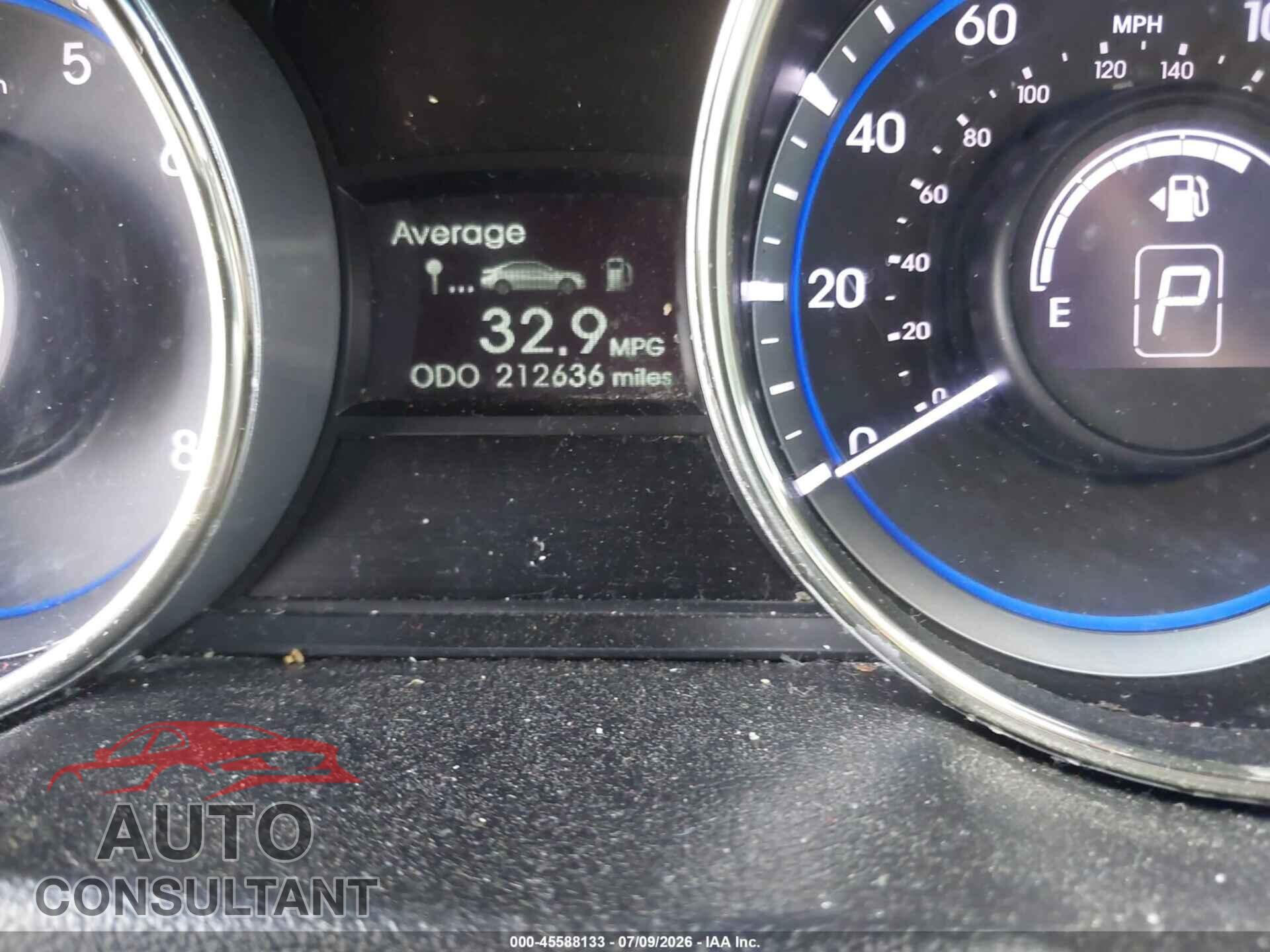 HYUNDAI SONATA 2011 - 5NPEC4AB0BH315780