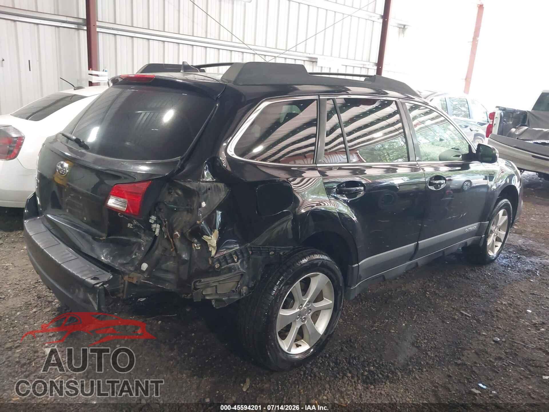 SUBARU OUTBACK 2014 - 4S4BRBLC5E3228724