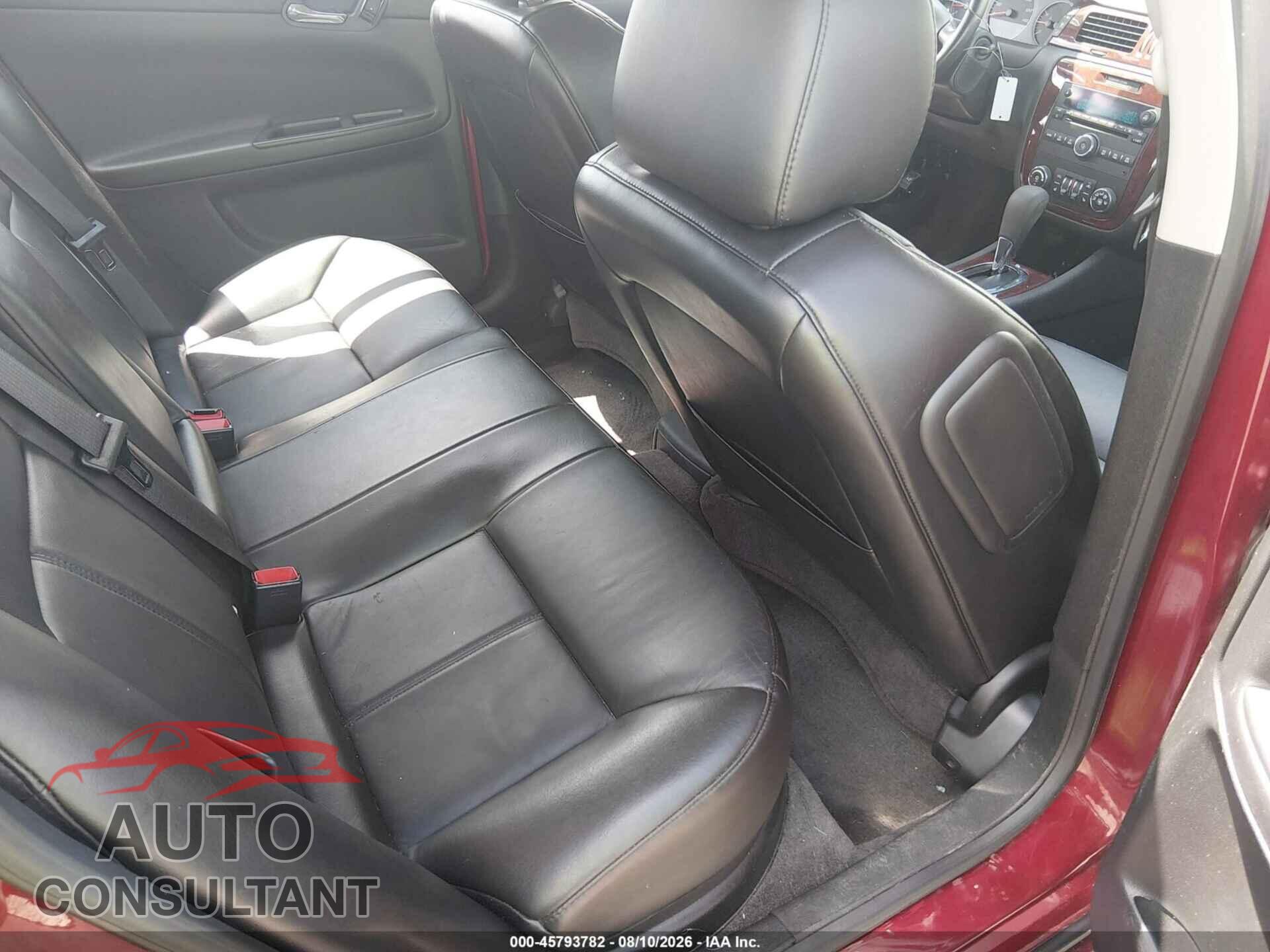 CHEVROLET IMPALA 2009 - 2G1WT57K191321237