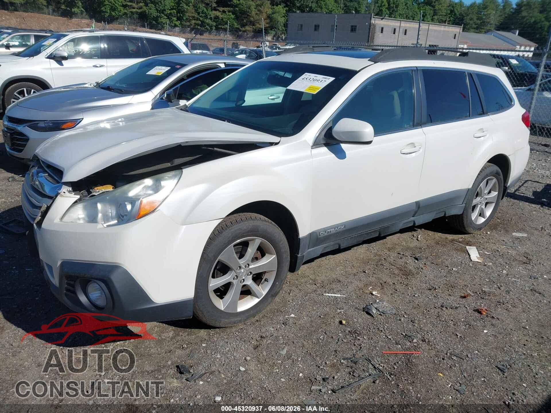 SUBARU OUTBACK 2014 - 4S4BRBLC1E3241535