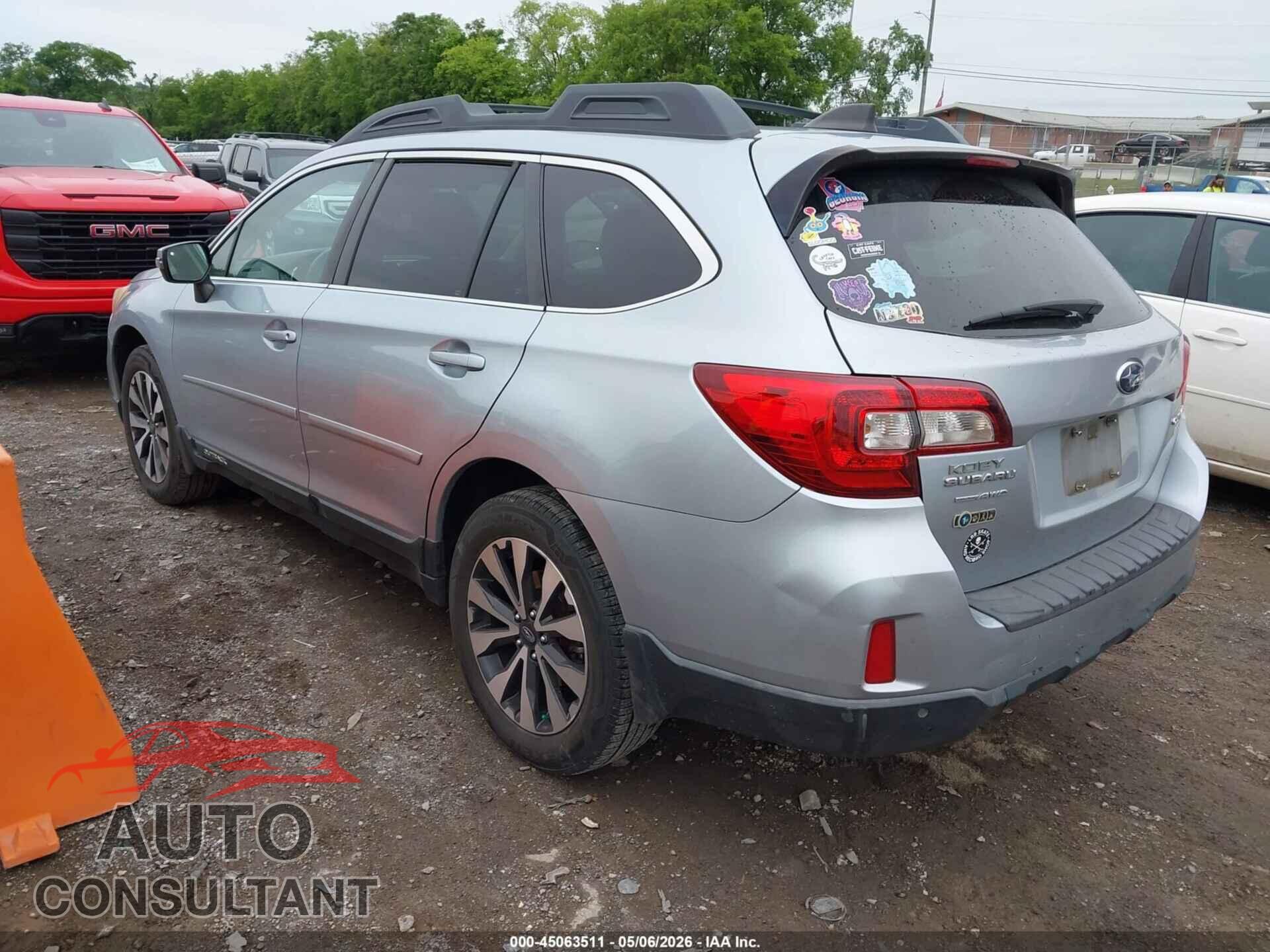 SUBARU OUTBACK 2017 - 4S4BSANC9H3285752