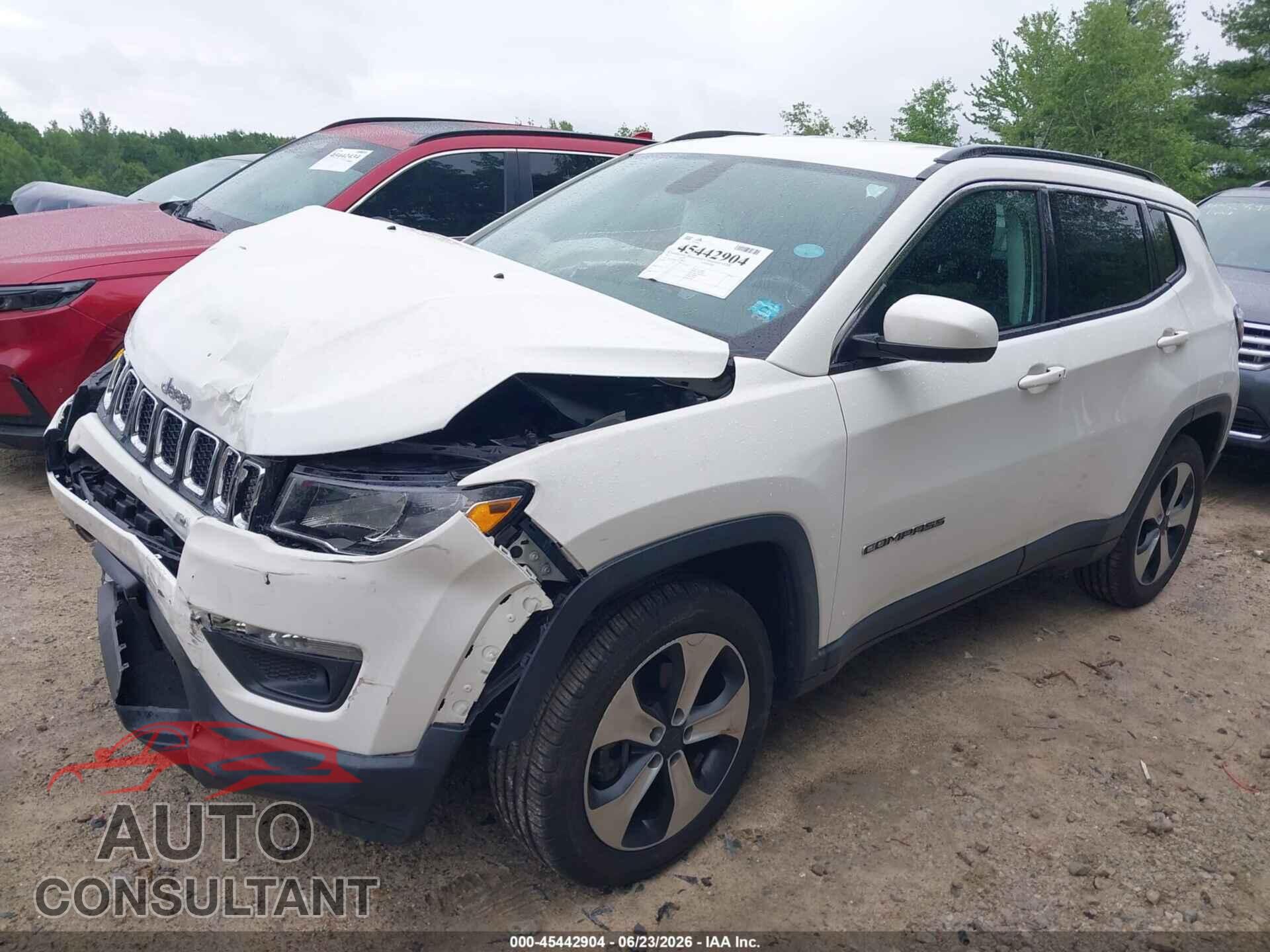 JEEP COMPASS 2017 - 3C4NJDBB7HT656123