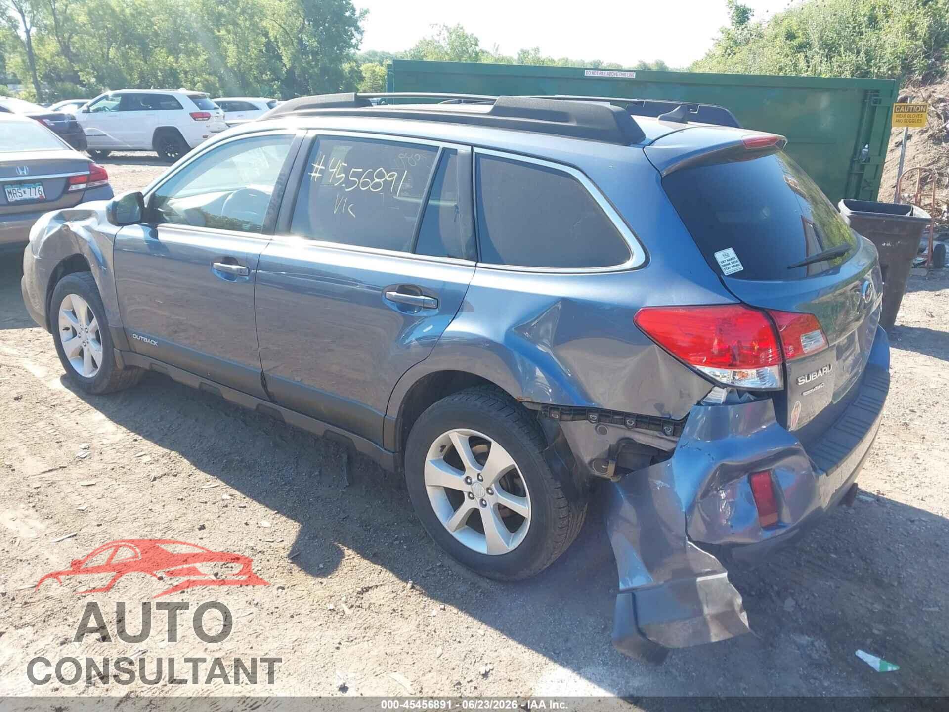 SUBARU OUTBACK 2014 - 4S4BRBCC2E3324388