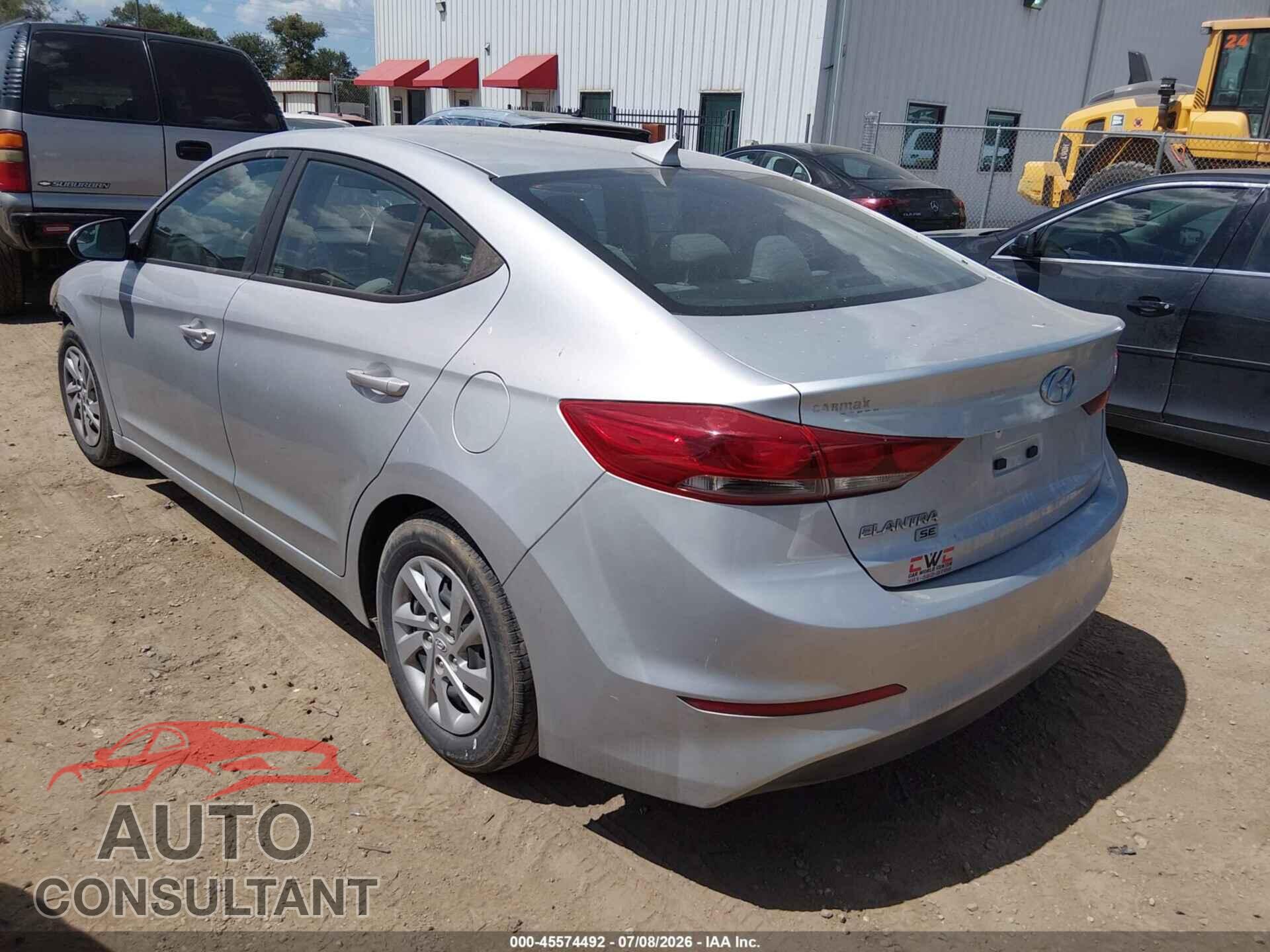 HYUNDAI ELANTRA 2017 - 5NPD74LF9HH198712