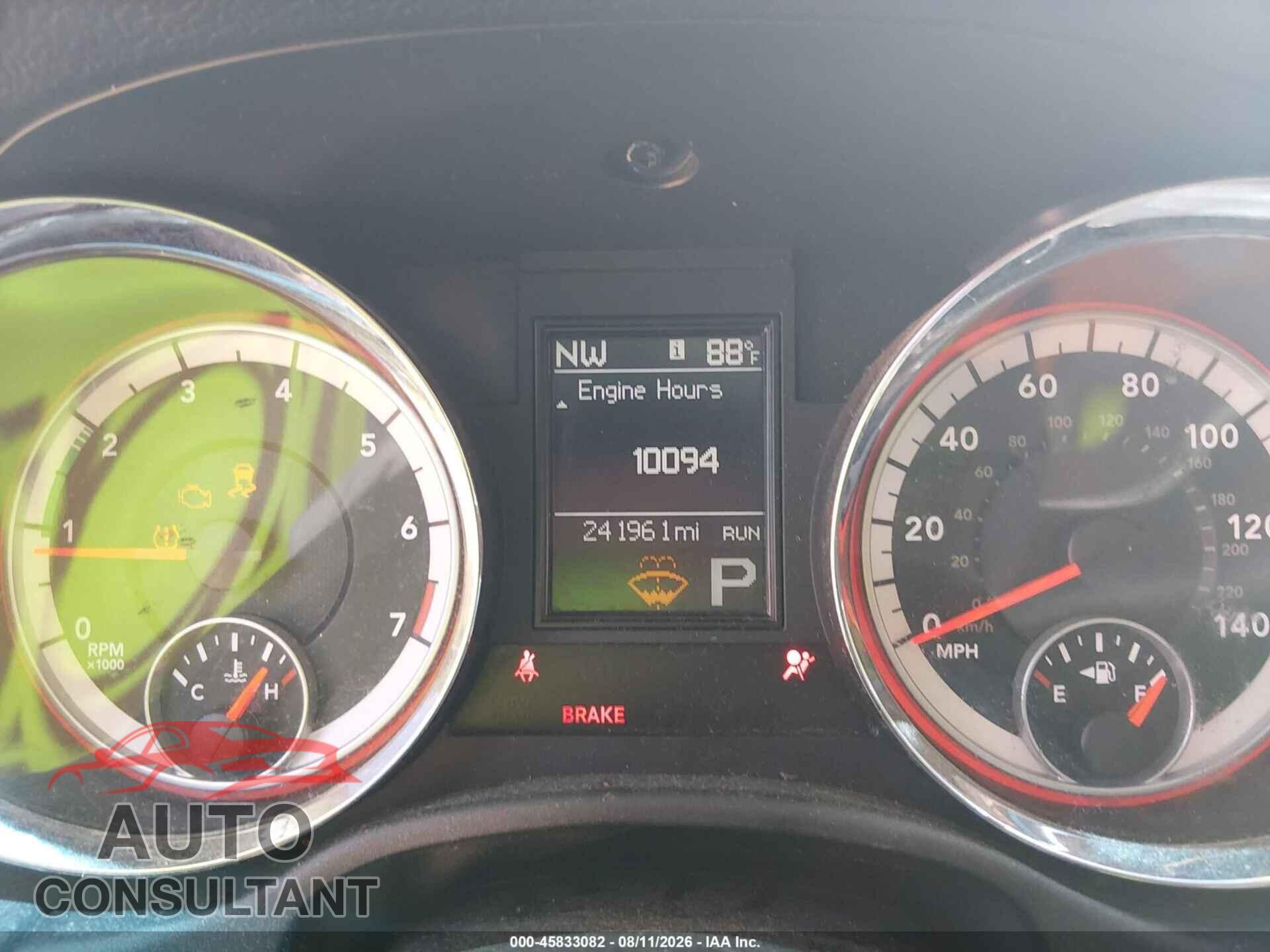 DODGE DURANGO 2012 - 1C4RDJDG6CC107565