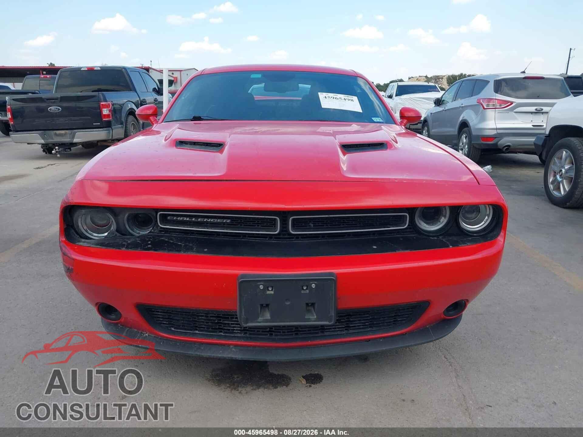 DODGE CHALLENGER 2019 - 2C3CDZAG4KH723290