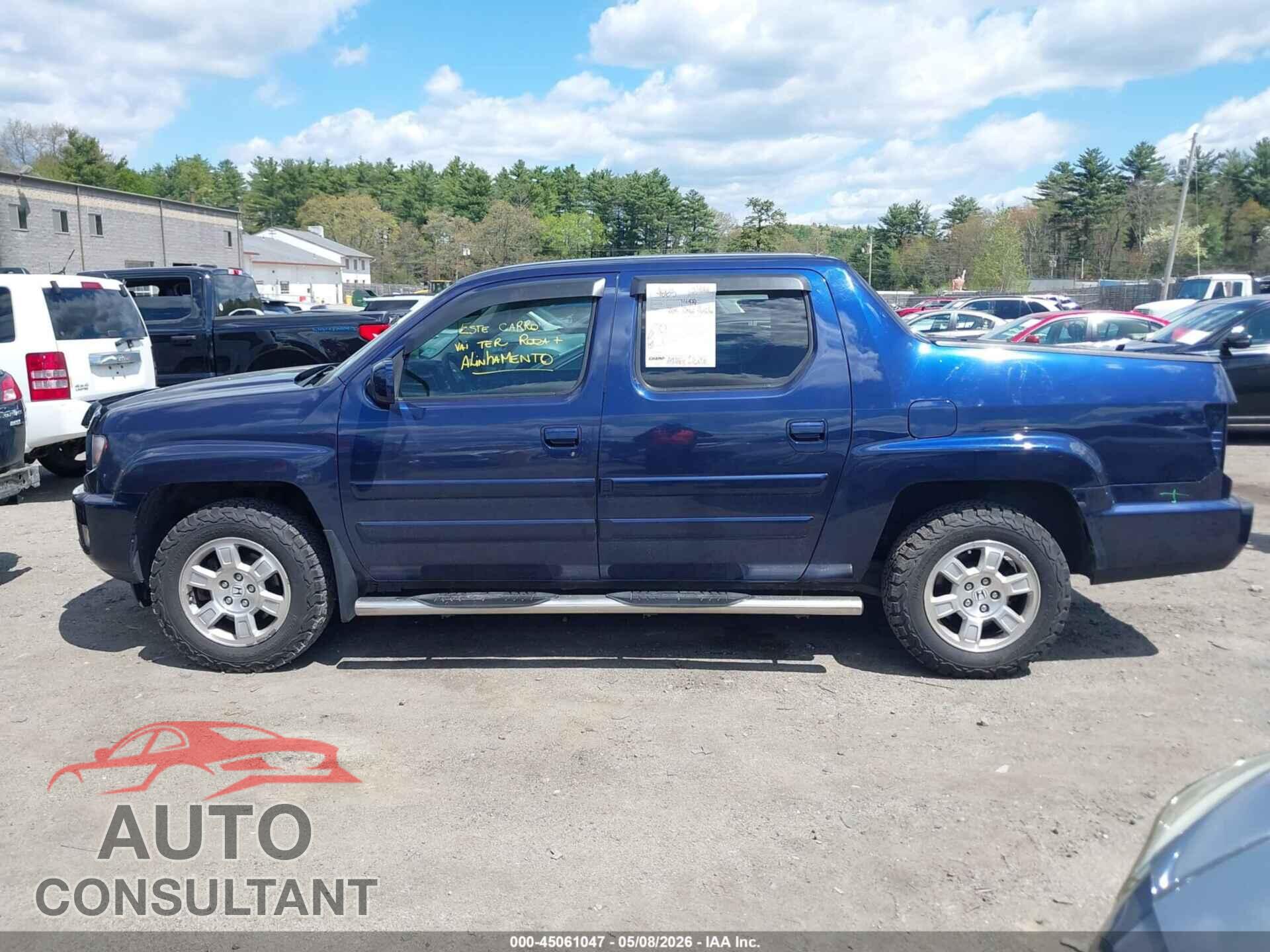 HONDA RIDGELINE 2014 - 5FPYK1F44EB002363