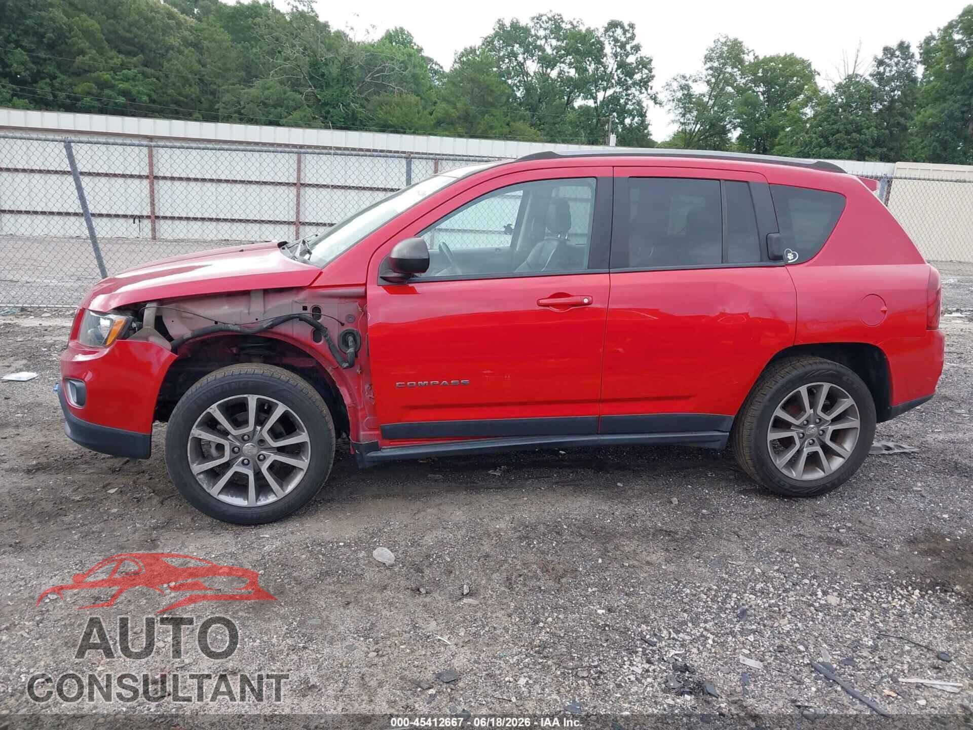 JEEP COMPASS 2017 - 1C4NJCBA7HD152825