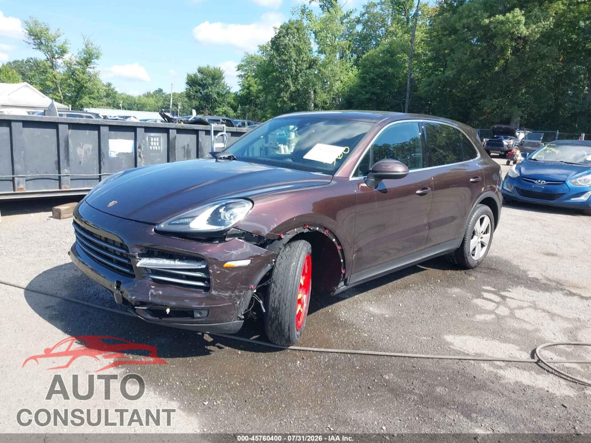 PORSCHE CAYENNE 2019 - WP1AA2AY9KDA03409