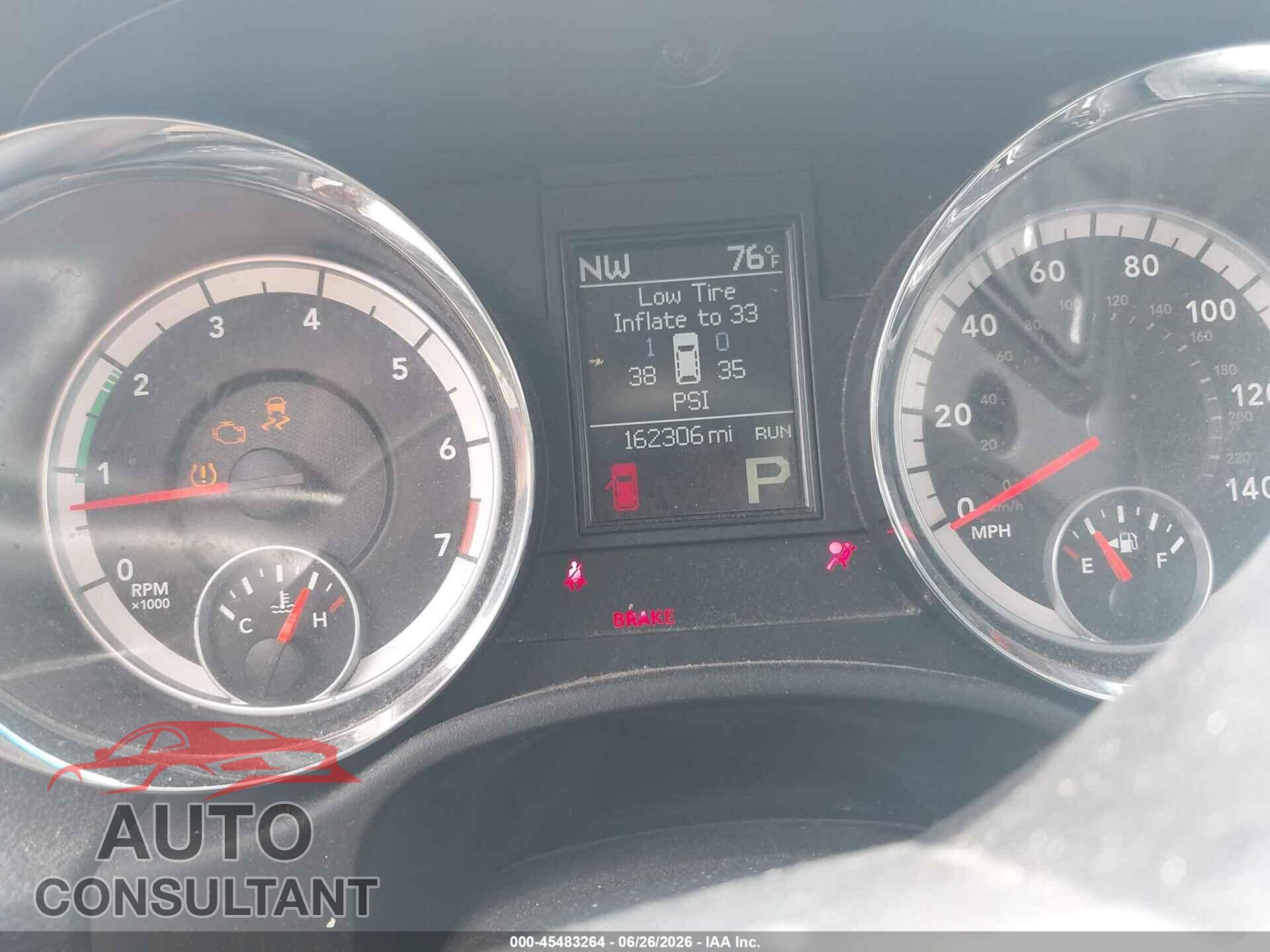 DODGE DURANGO 2013 - 1C4RDJDG3DC617583