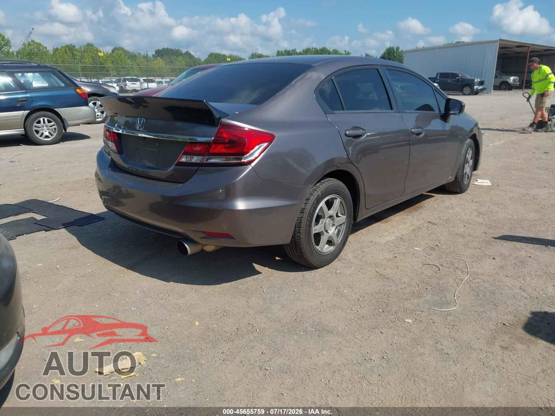 HONDA CIVIC 2014 - 19XFB2F5XEE054956