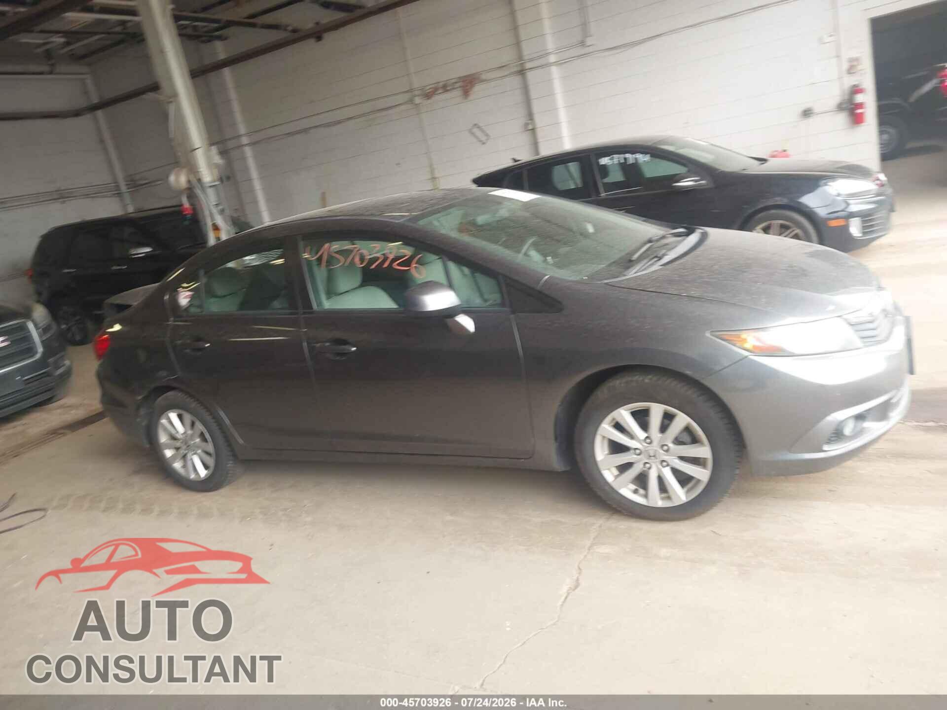 HONDA CIVIC 2012 - 2HGFB2F80CH312687