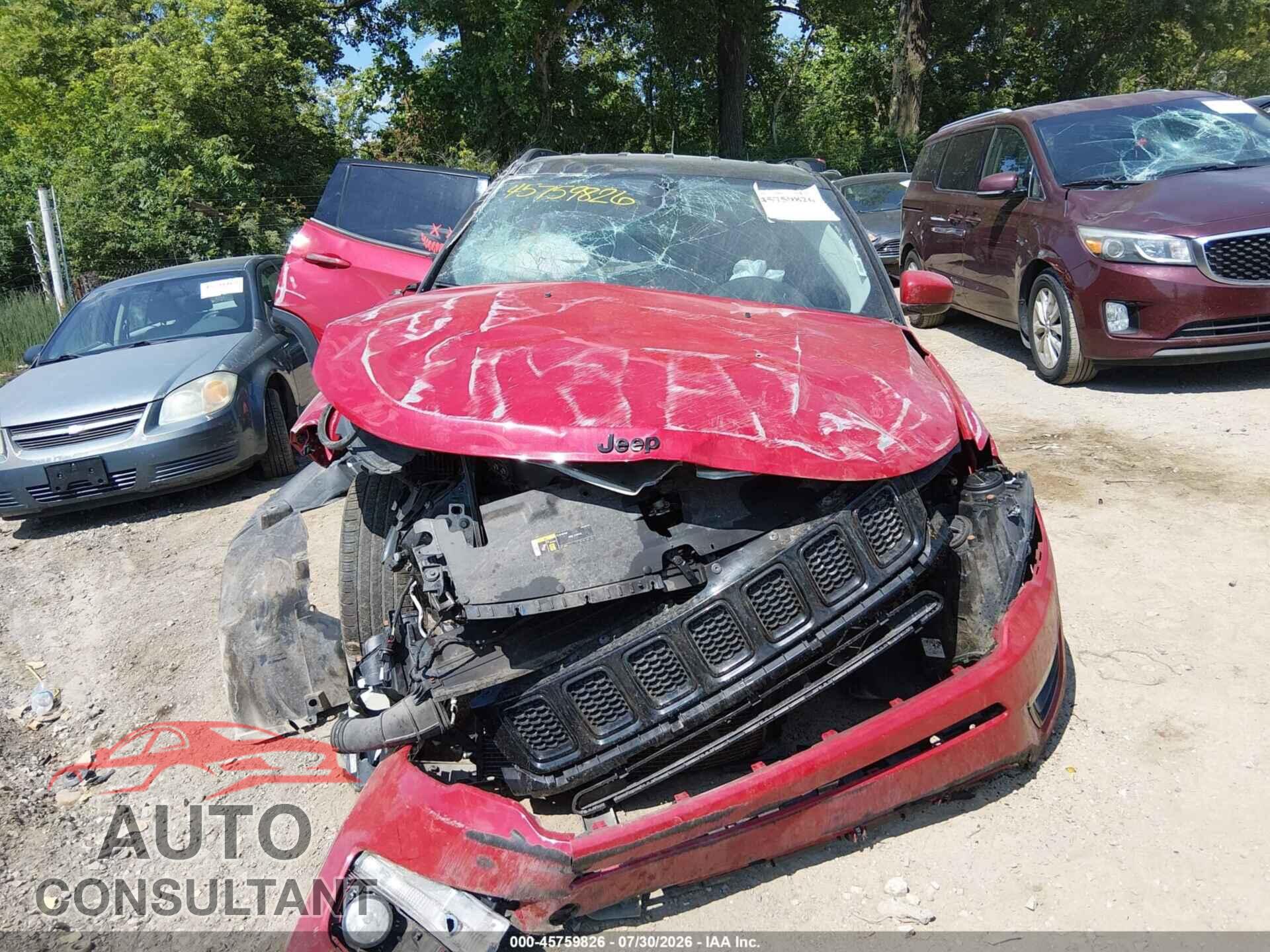 JEEP COMPASS 2018 - 3C4NJDBBXJT401486