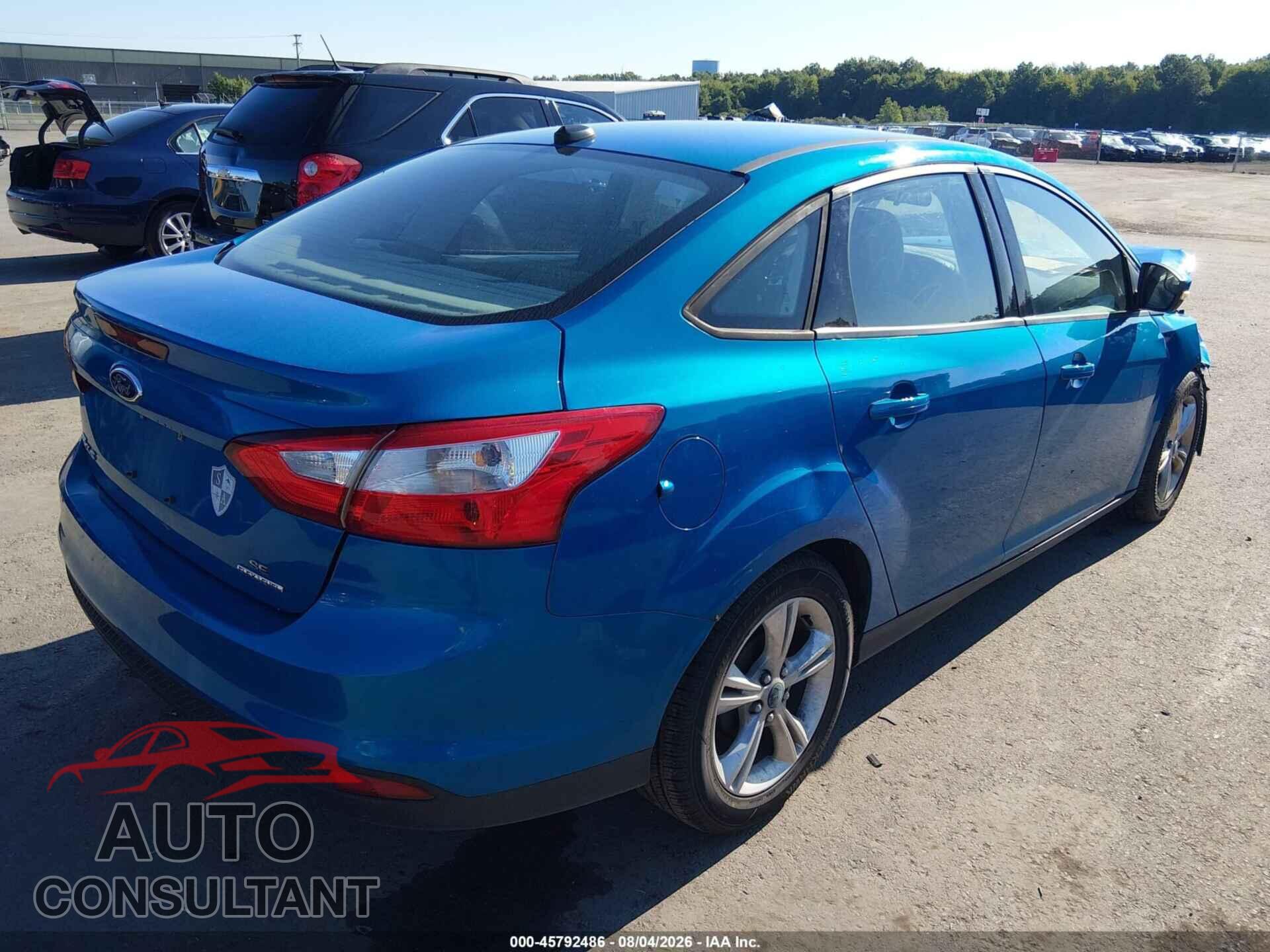 FORD FOCUS 2014 - 1FADP3F2XEL205764
